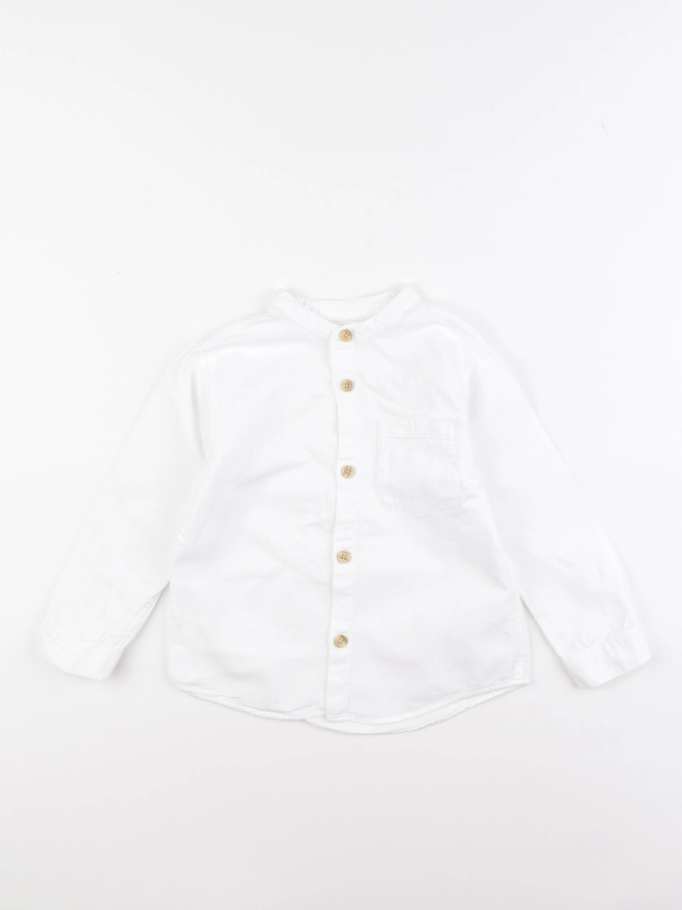 Zara - chemise blanc - 2/3 ans