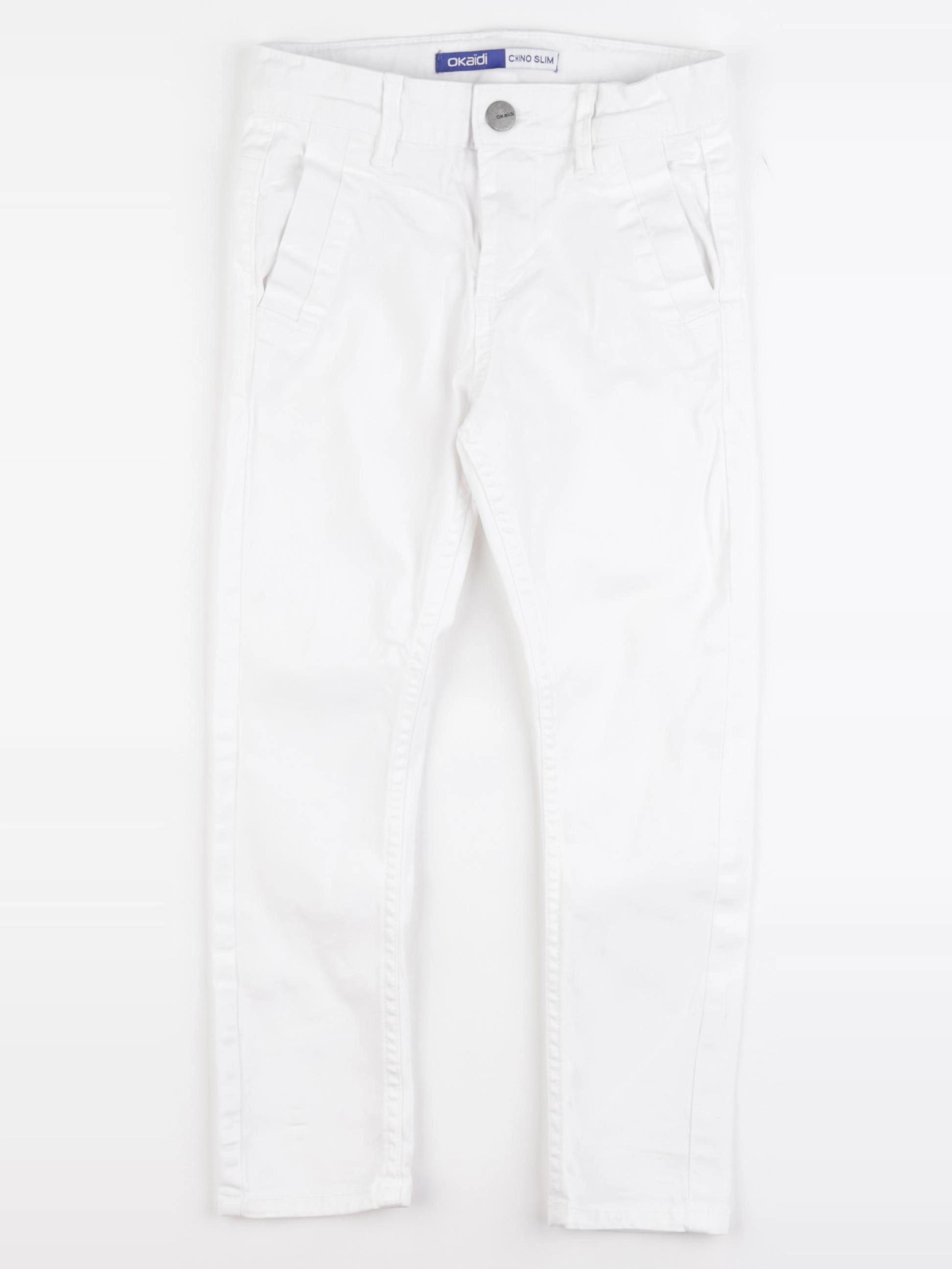 Okaidi - pantalon blanc - 5 ans