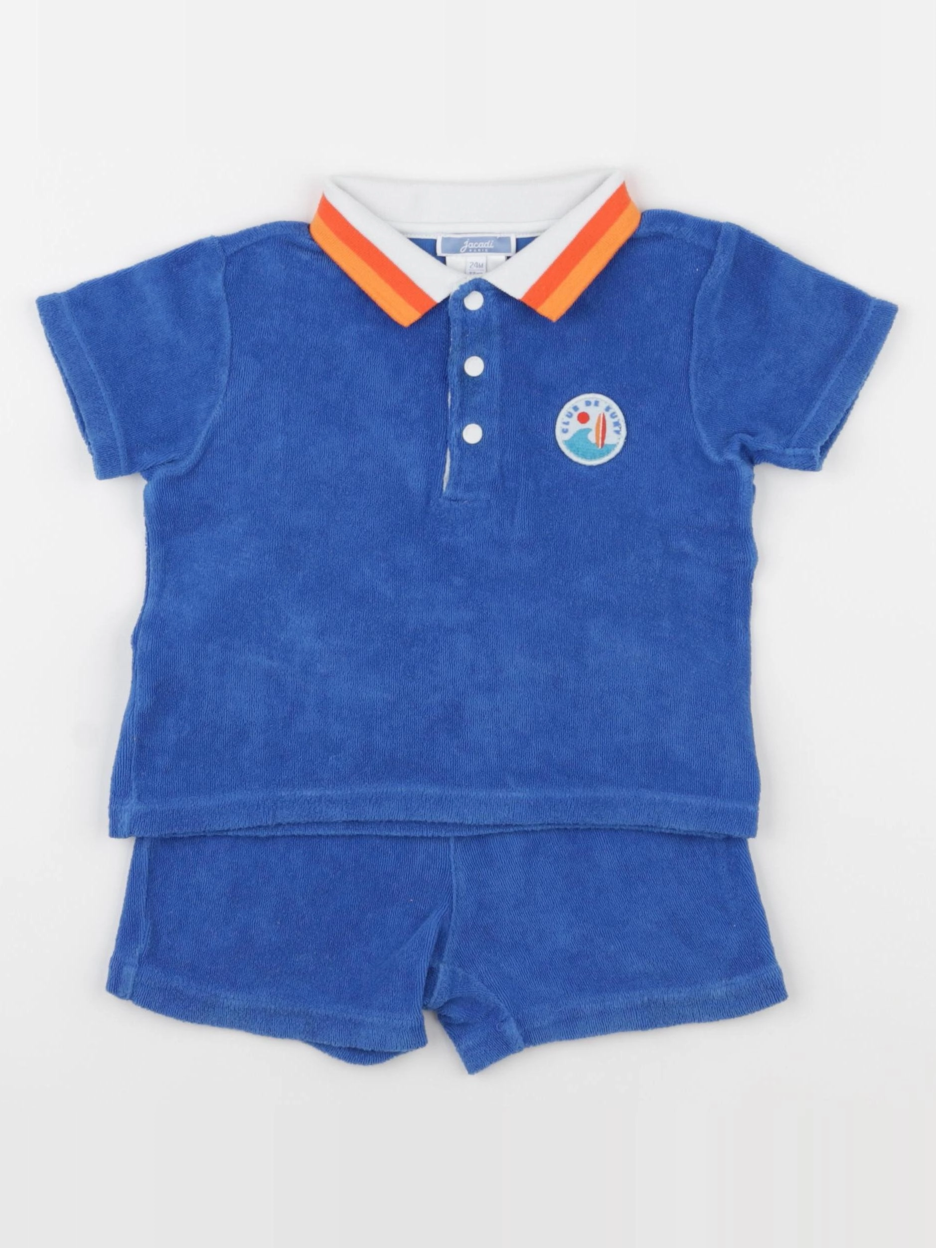 Jacadi - ensemble bleu - 24 mois