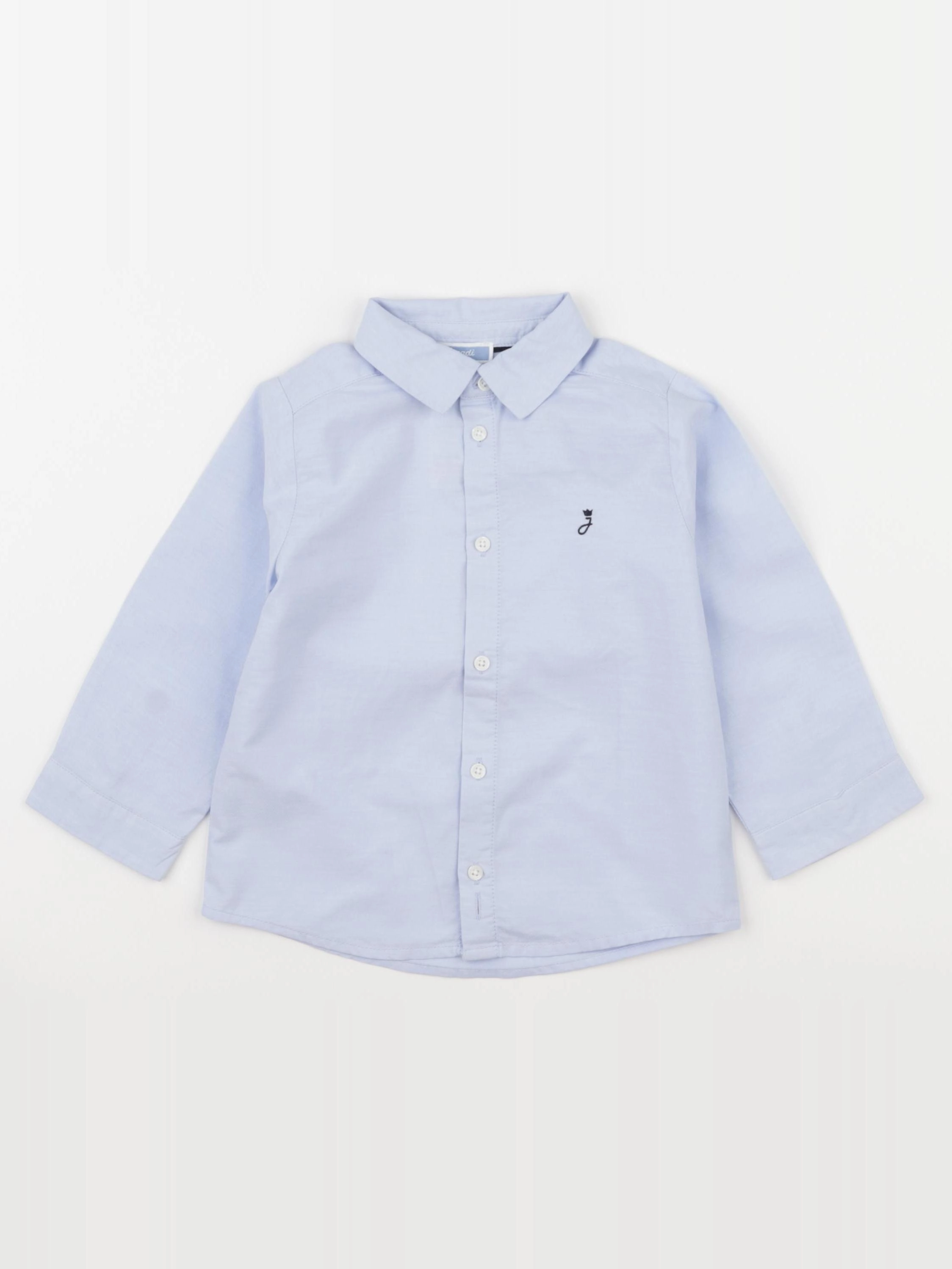 Jacadi - chemise bleu - 24 mois