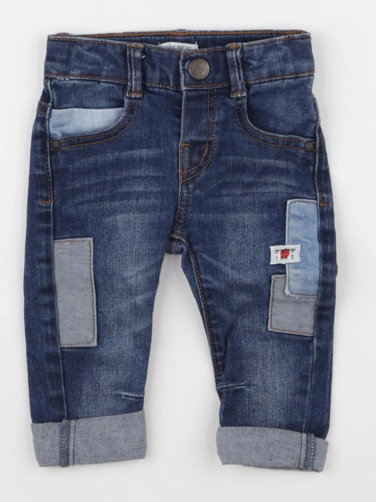 IKKS - jean bleu - 6 mois