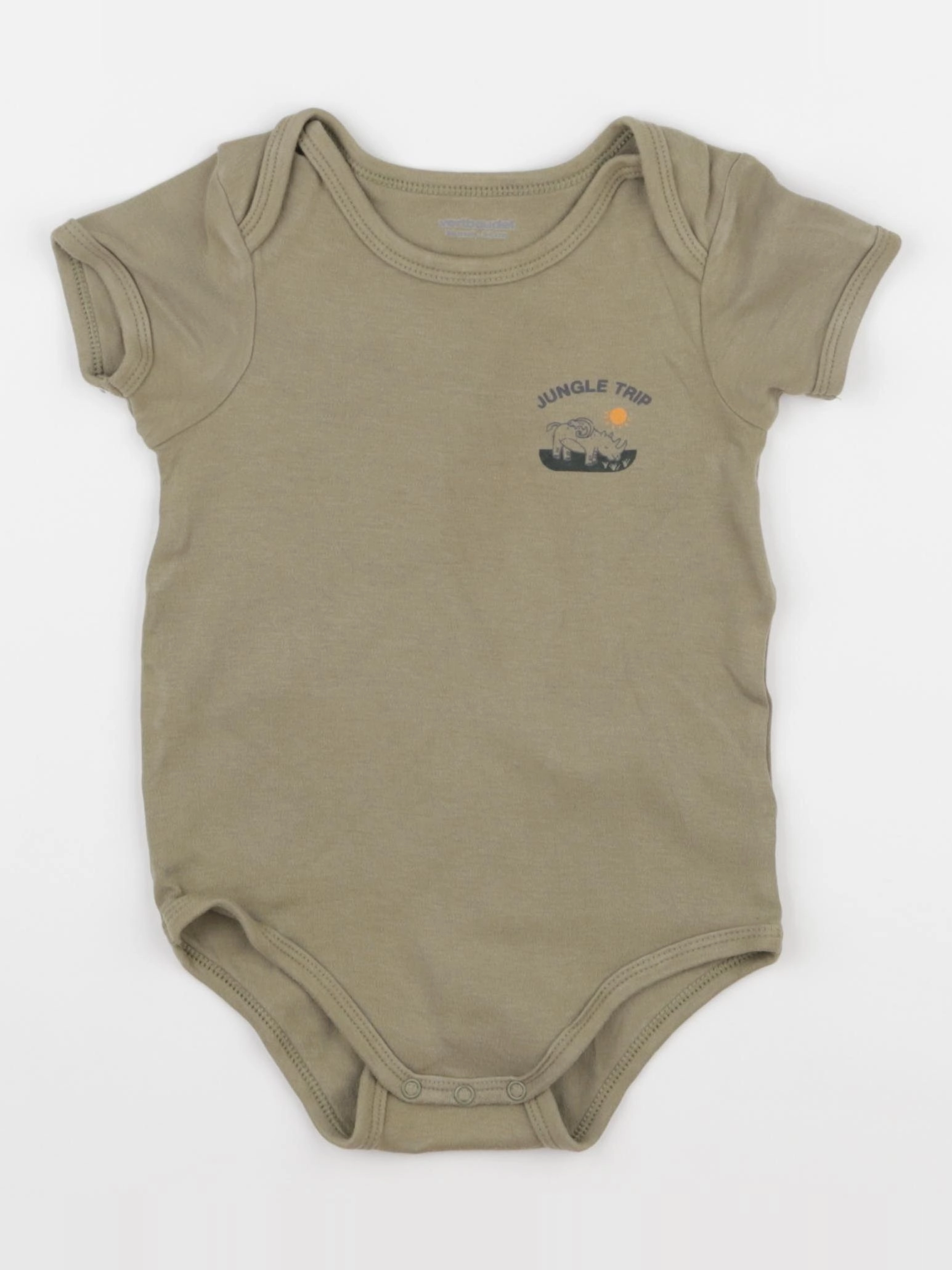 Vertbaudet - body marron - 36 mois