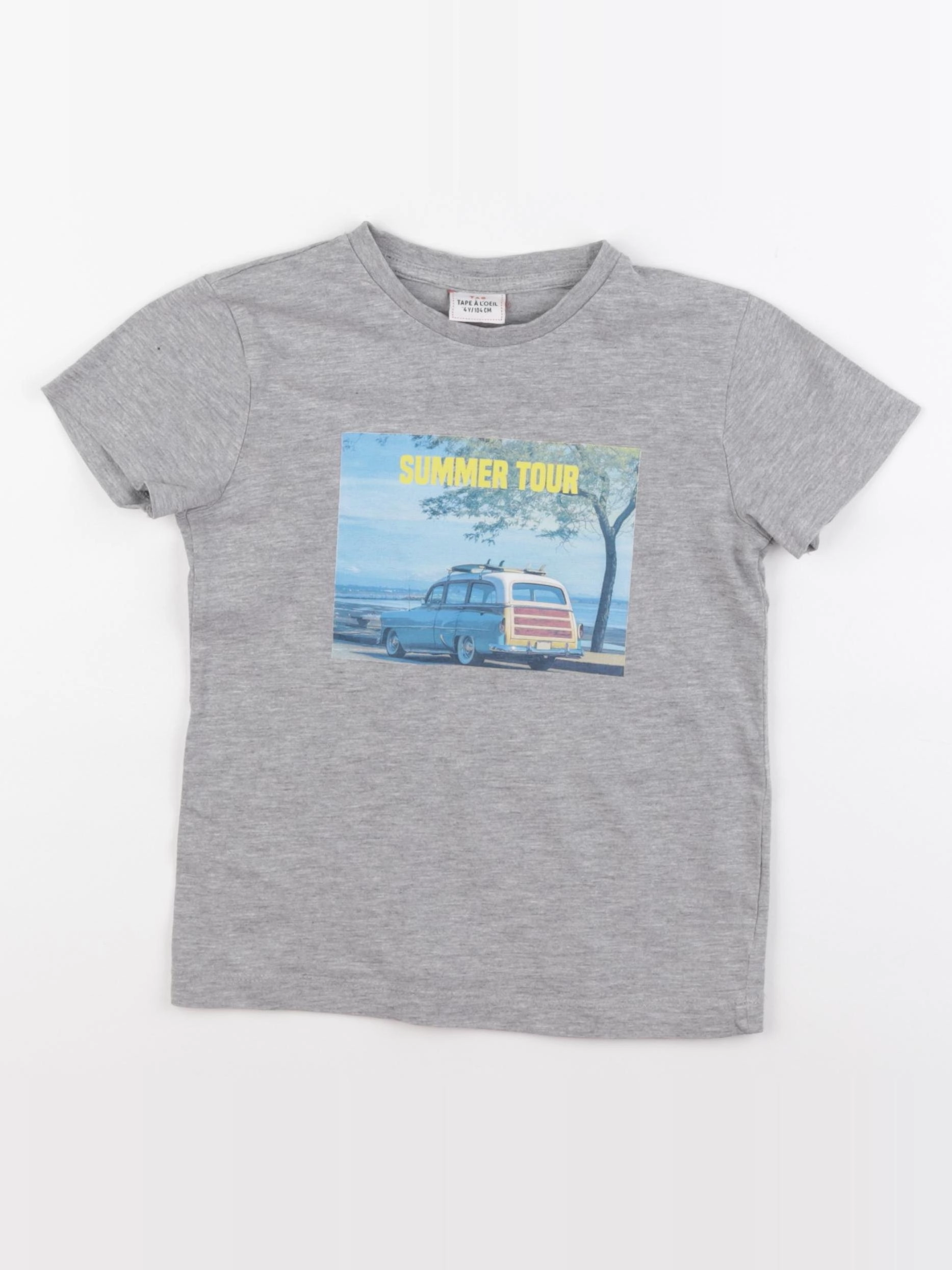 Tape à l'oeil - tee-shirt gris - 4 ans