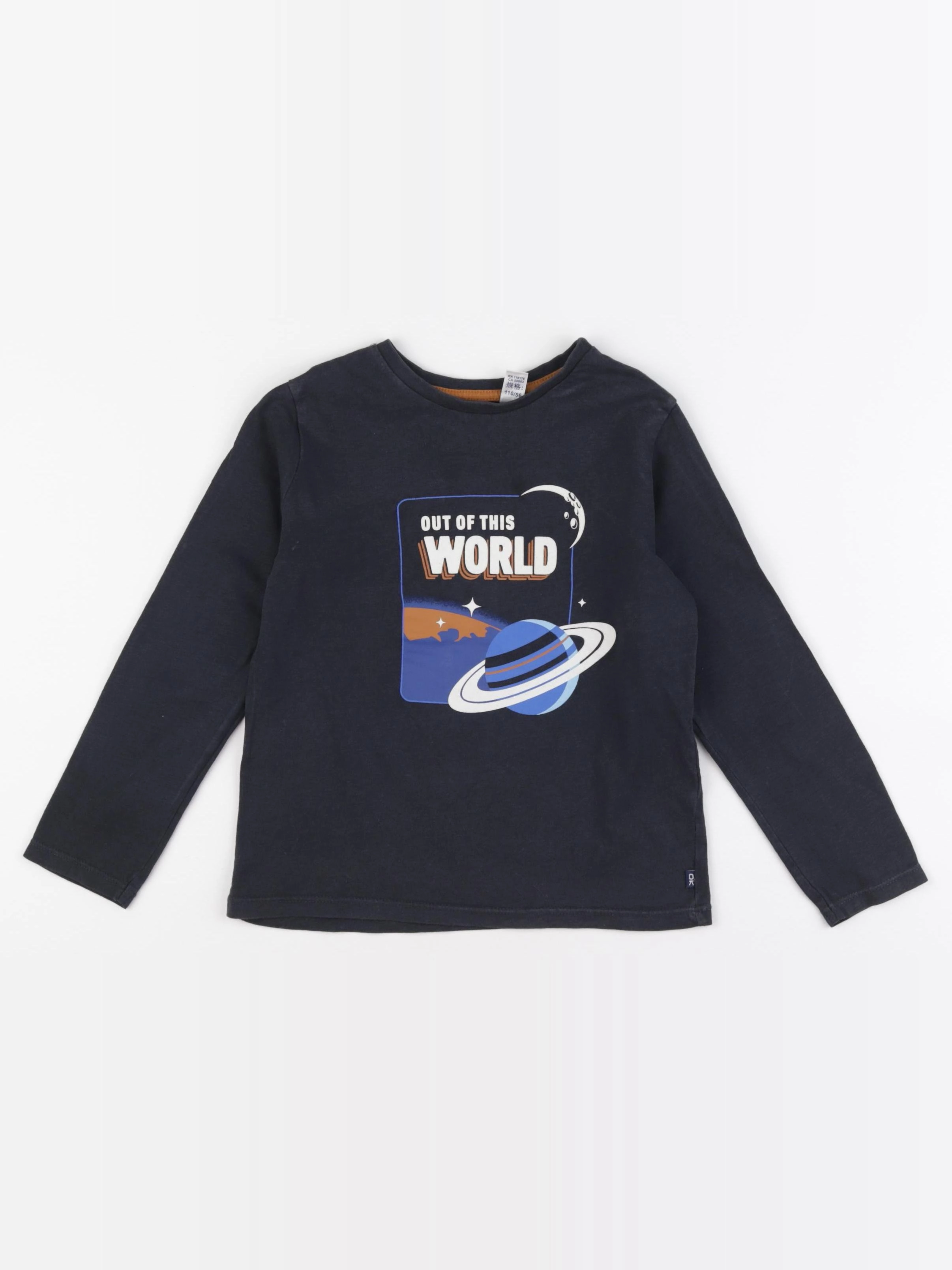 Okaidi - tee-shirt noir - 5 ans