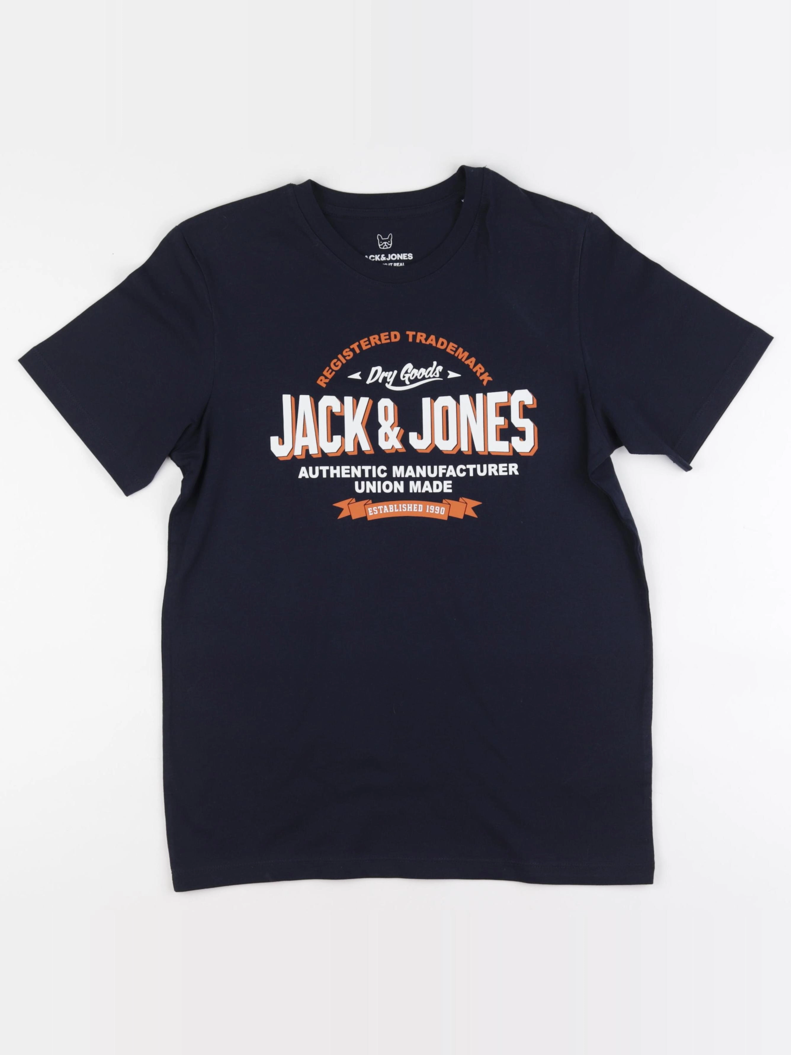 Jack & Jones - tee-shirt bleu - 14/16 ans