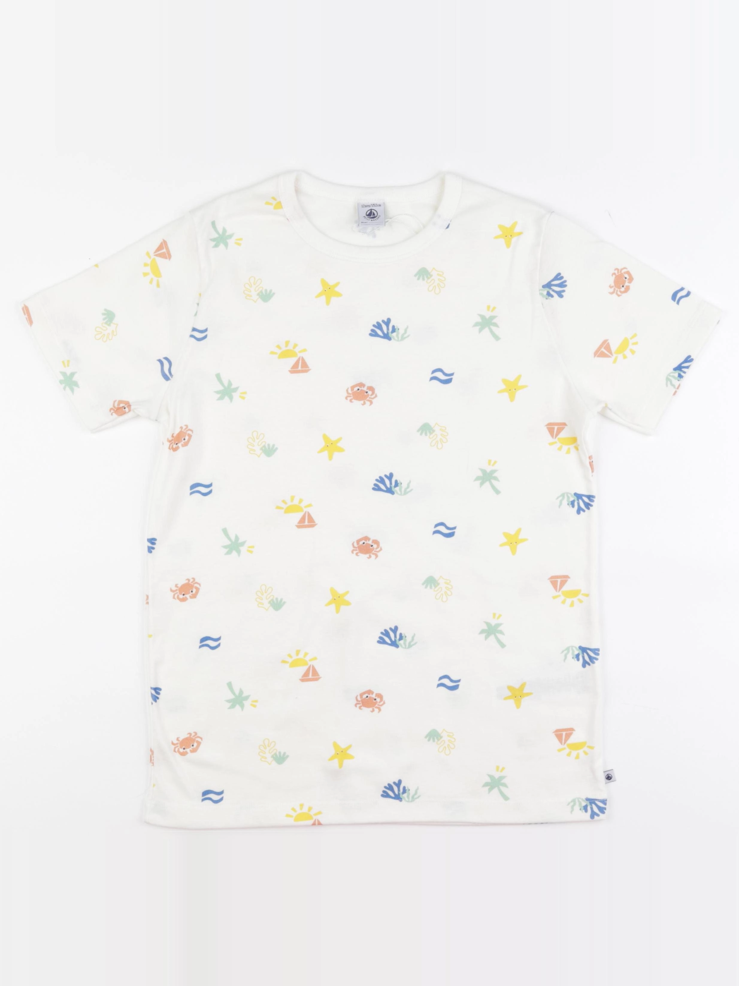 Petit Bateau - maillot de corps blanc - 12 ans