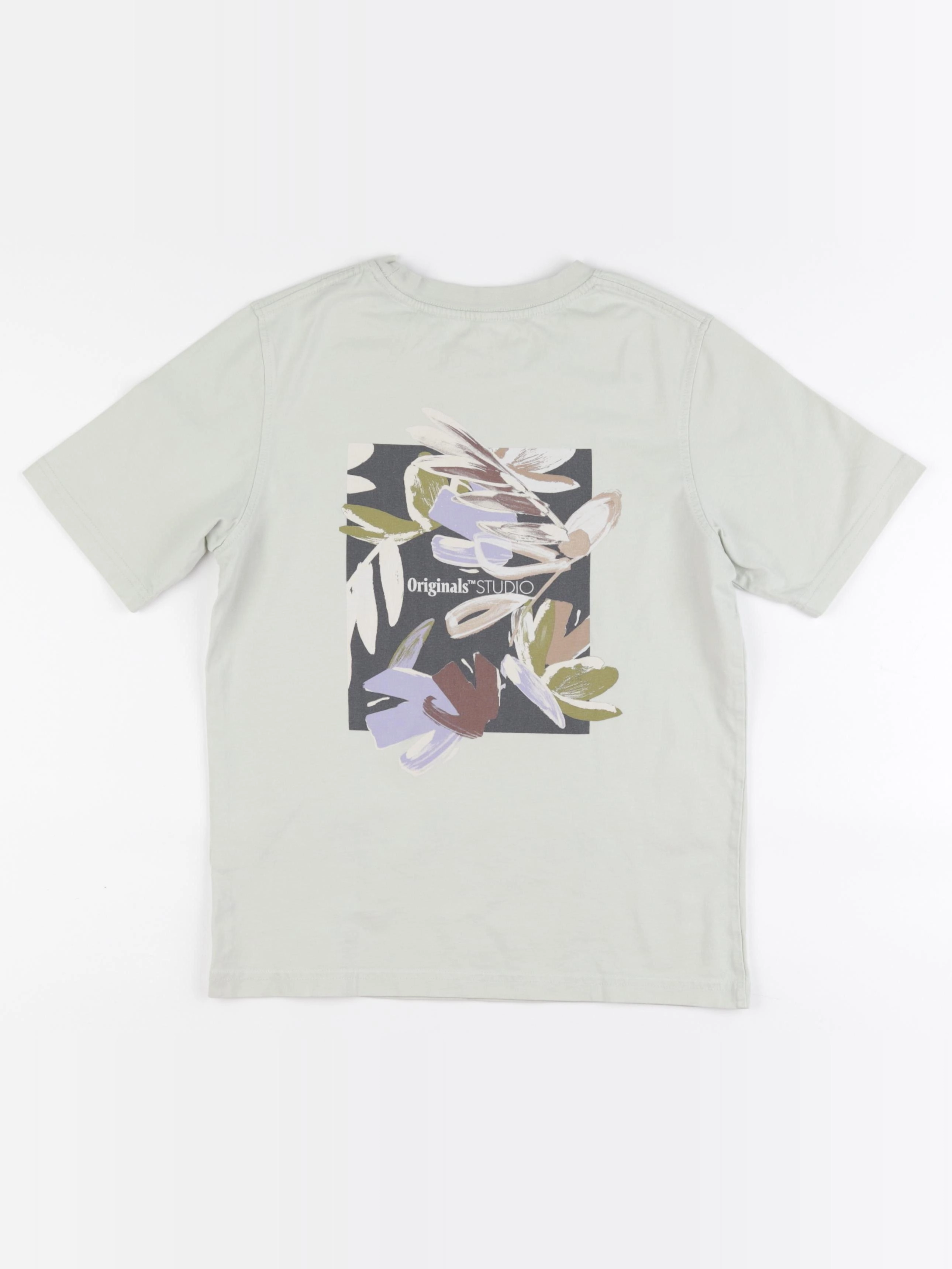 Jack & Jones - tee-shirt imprimé au dos vert - 12 ans