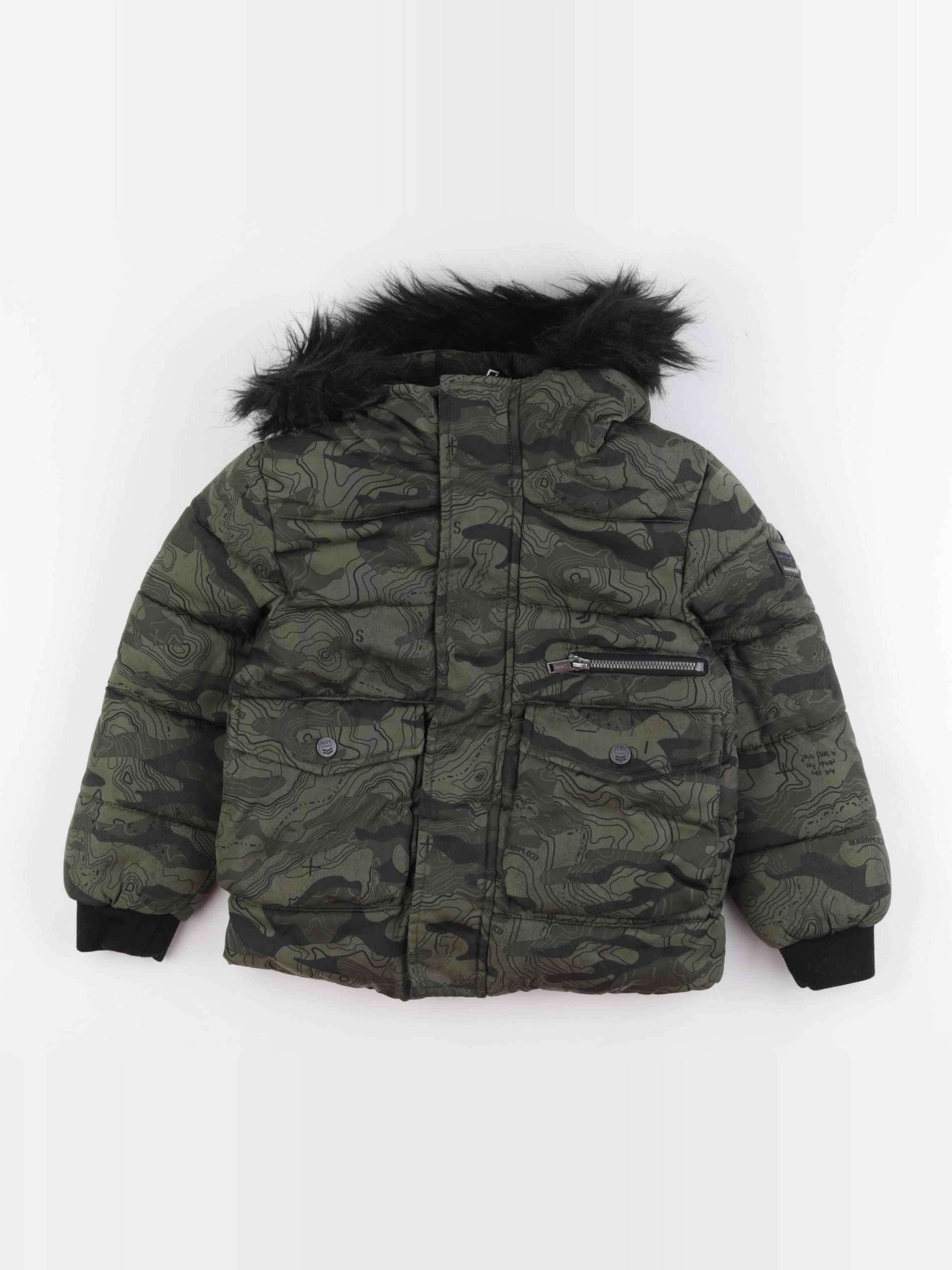 IKKS - doudoune vert - 6 ans