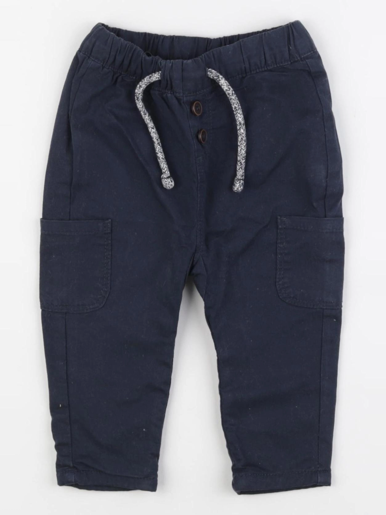 Tape à l'oeil - pantalon bleu - 6 mois