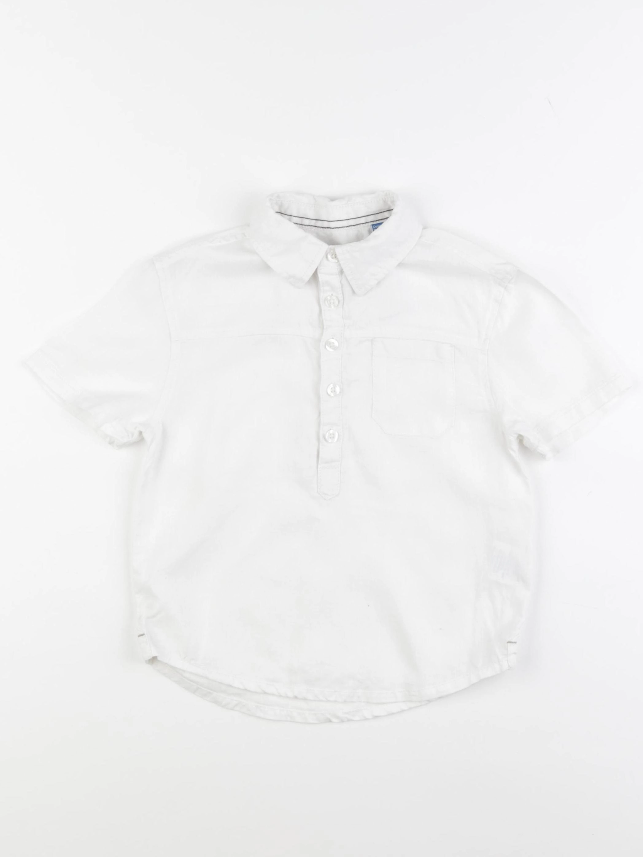 Okaidi - chemise blanc - 4 ans