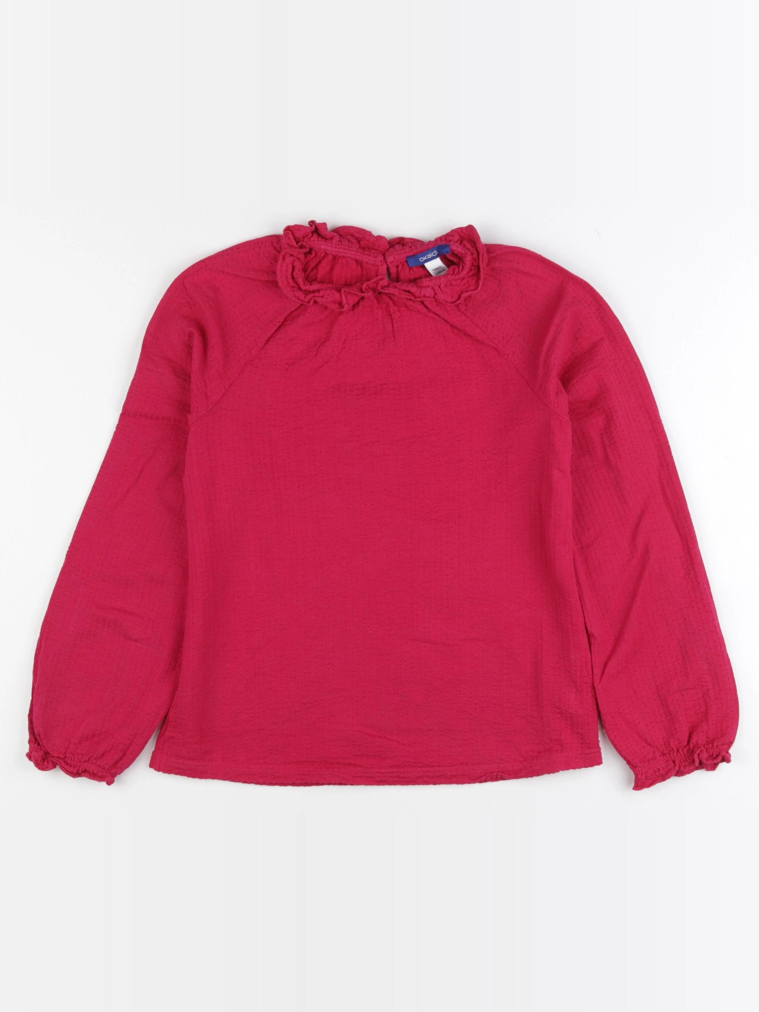 Okaidi - tee-shirt rose - 10 ans