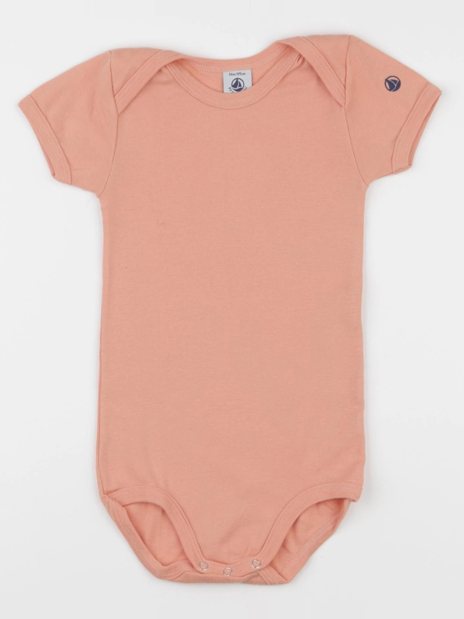 Petit Bateau - body rose - 36 mois