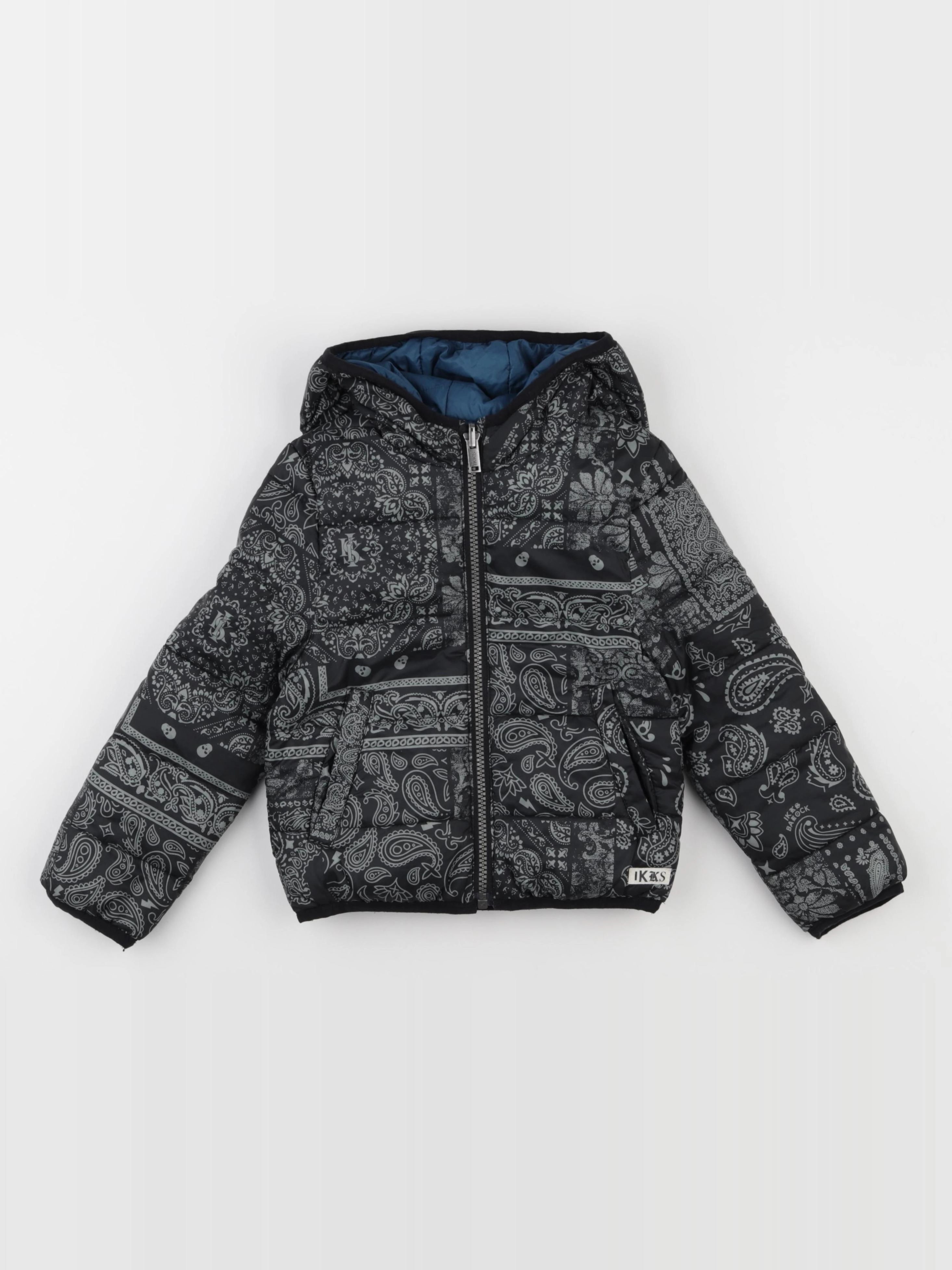 IKKS - doudoune bleu - 4 ans