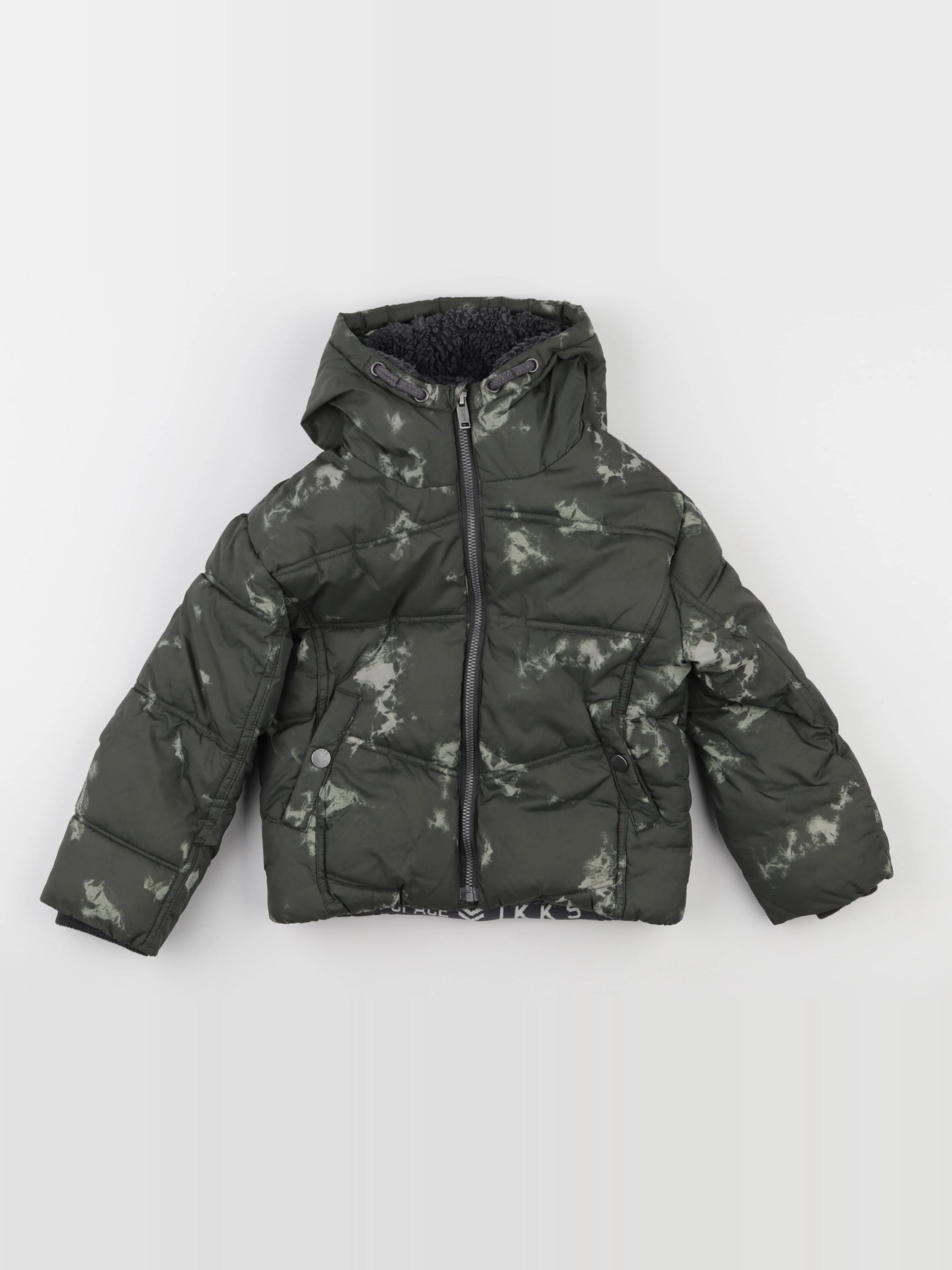 IKKS - doudoune vert - 4 ans