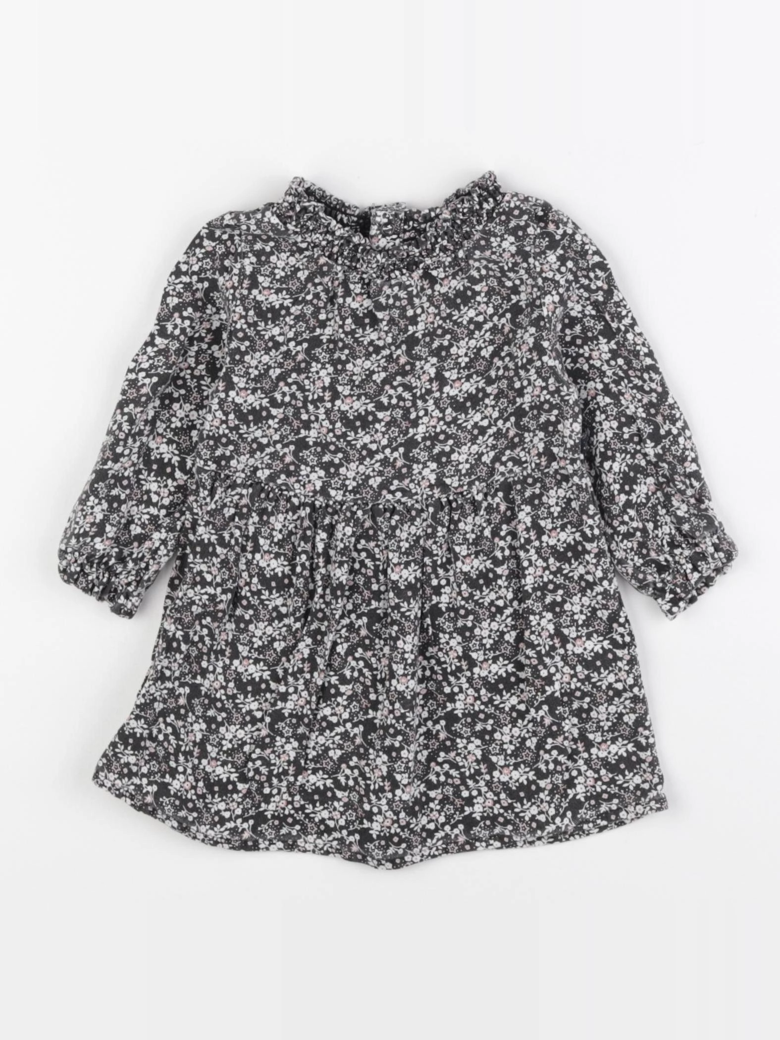 IKKS - robe gris - 6 mois