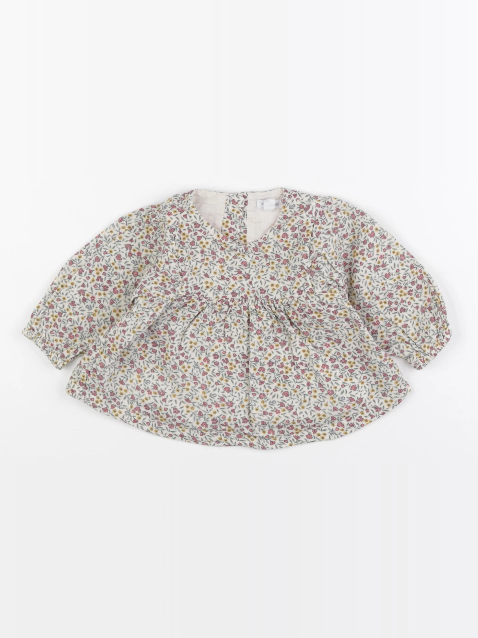 Vertbaudet - blouse beige - 6 mois