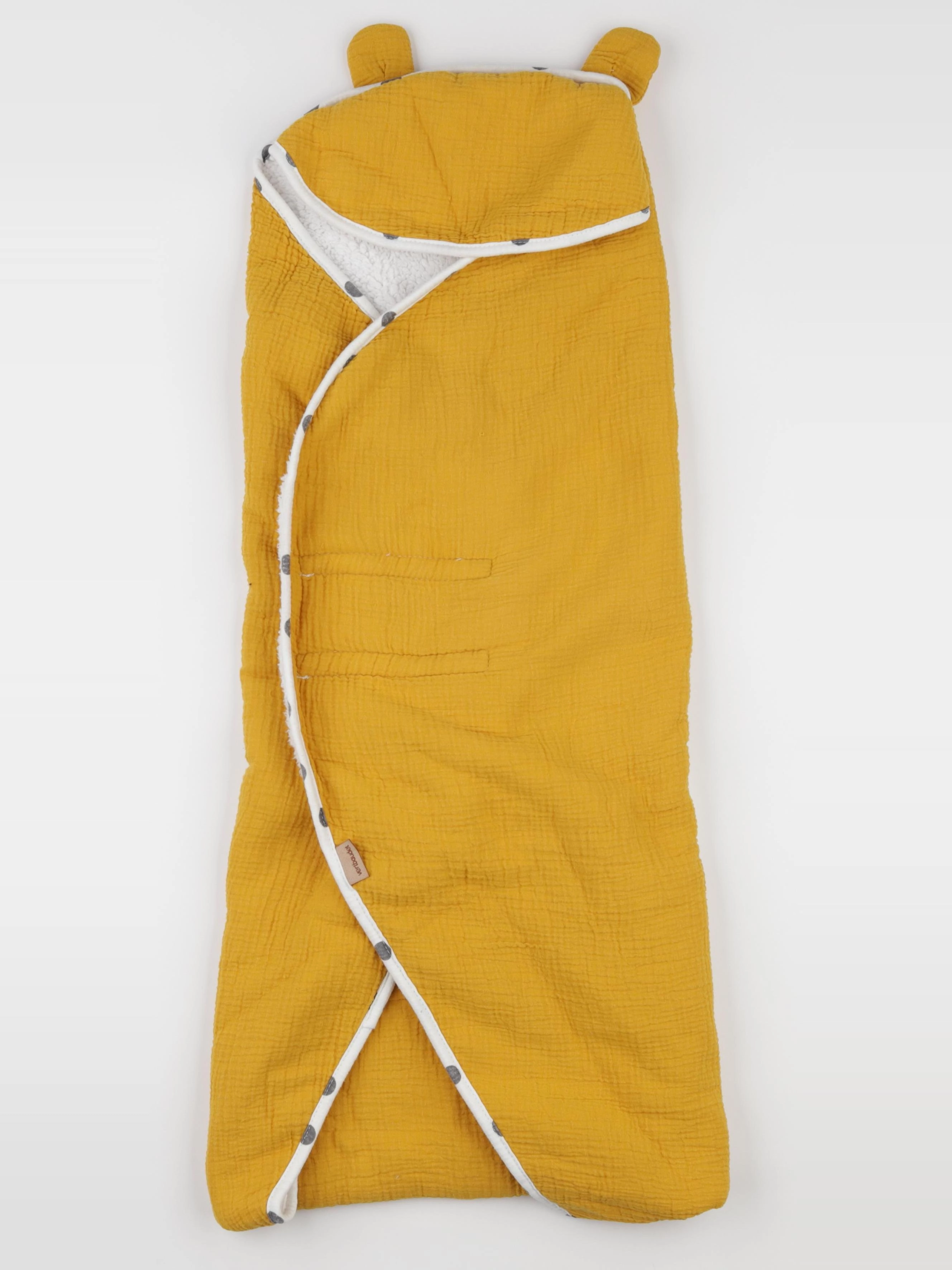 Vertbaudet - nid d'ange jaune - 6/18 mois