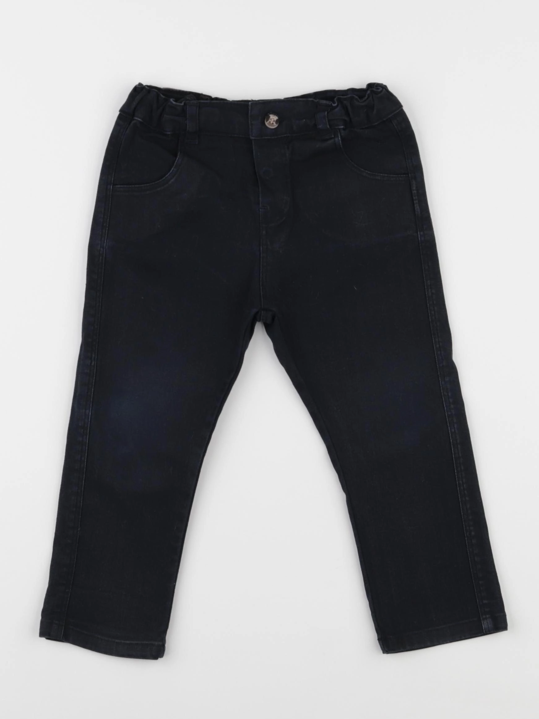 Vertbaudet - pantalon bleu - 18 mois