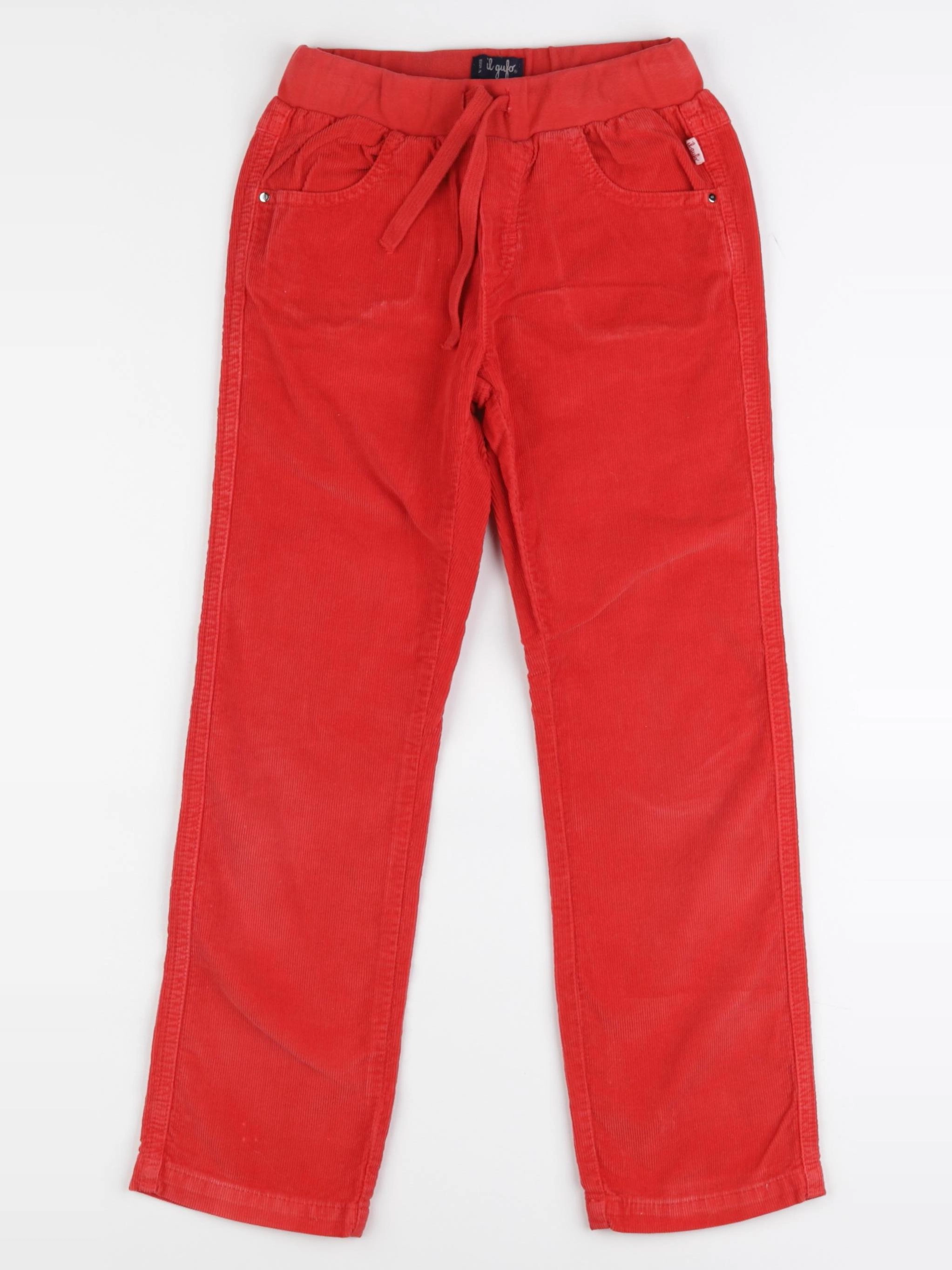 Il Gufo - pantalon rouge - 6 ans