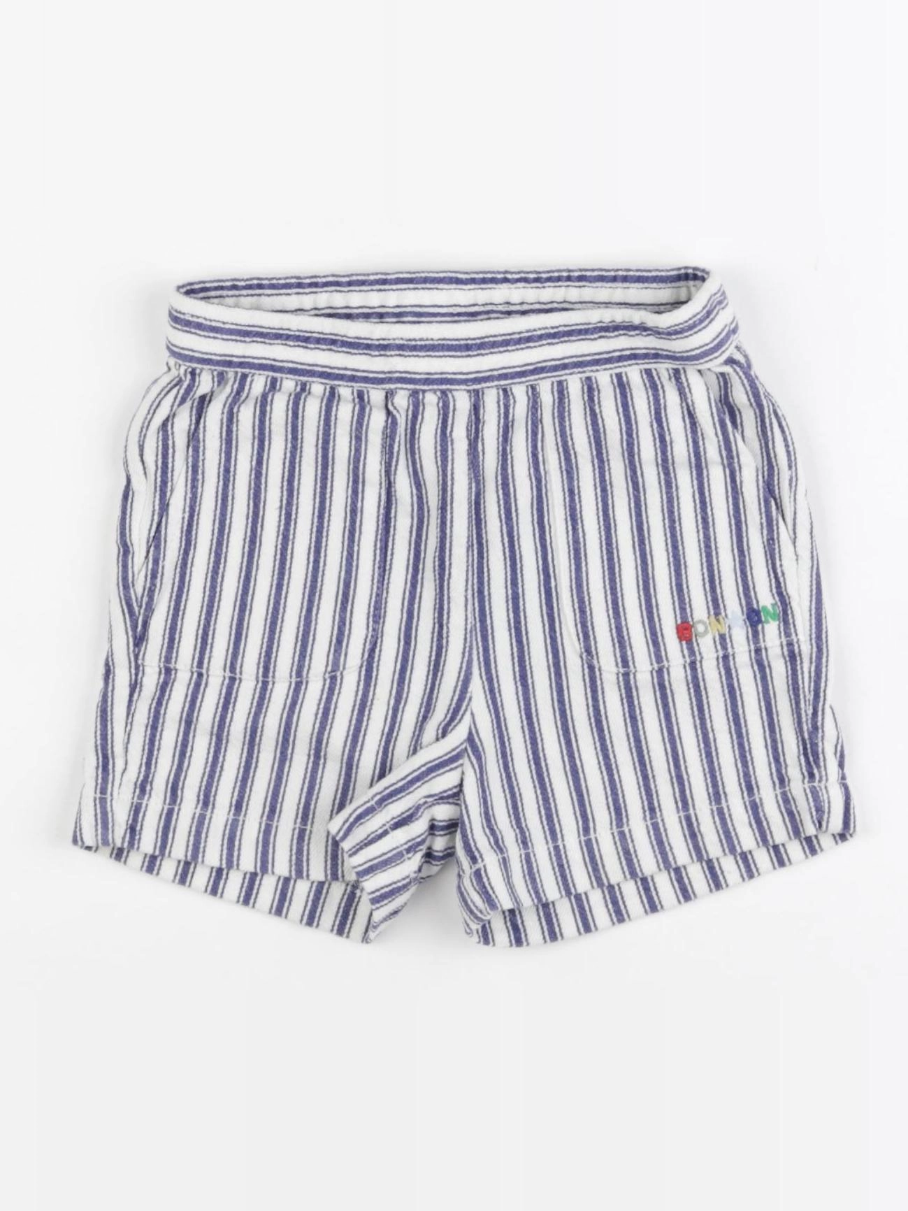Bonton - short bleu - 2 ans