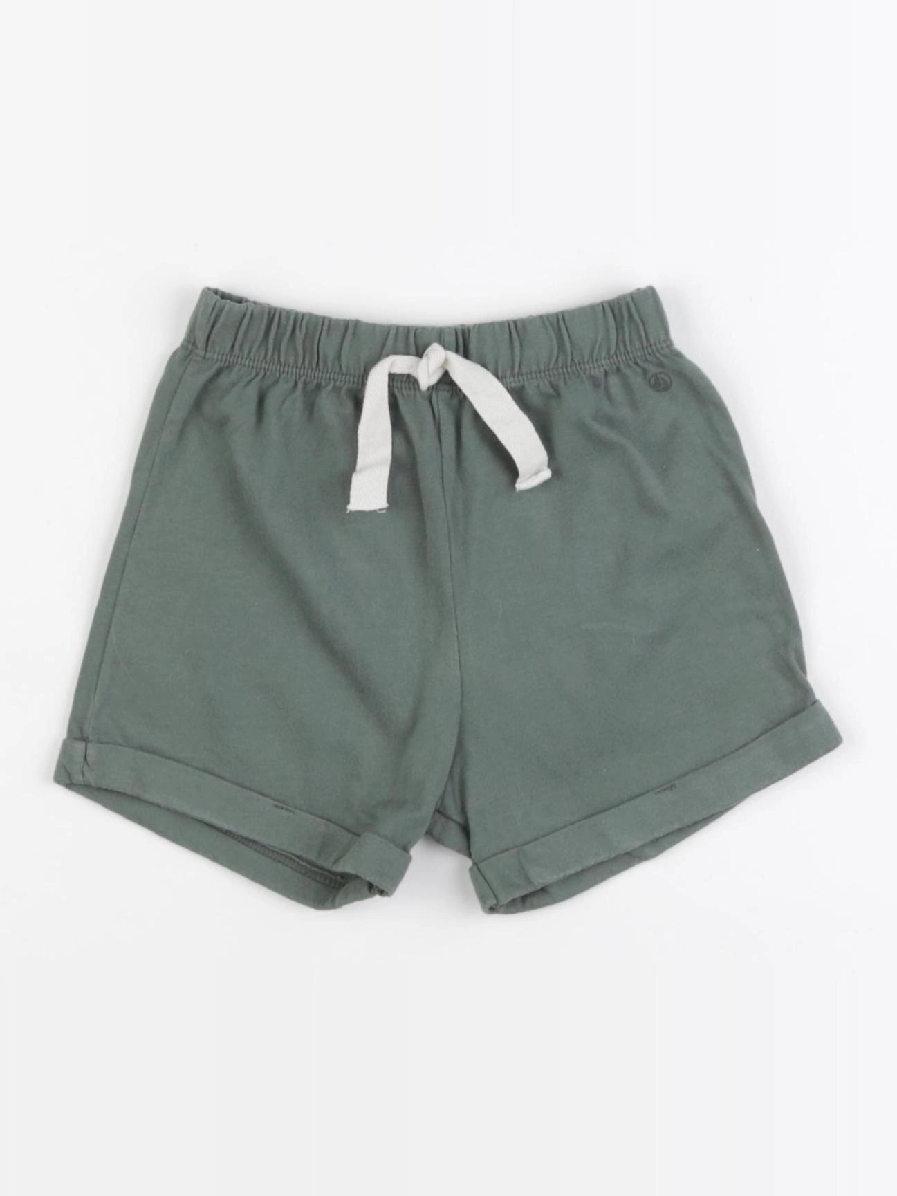 Petit Bateau - short vert - 24 mois