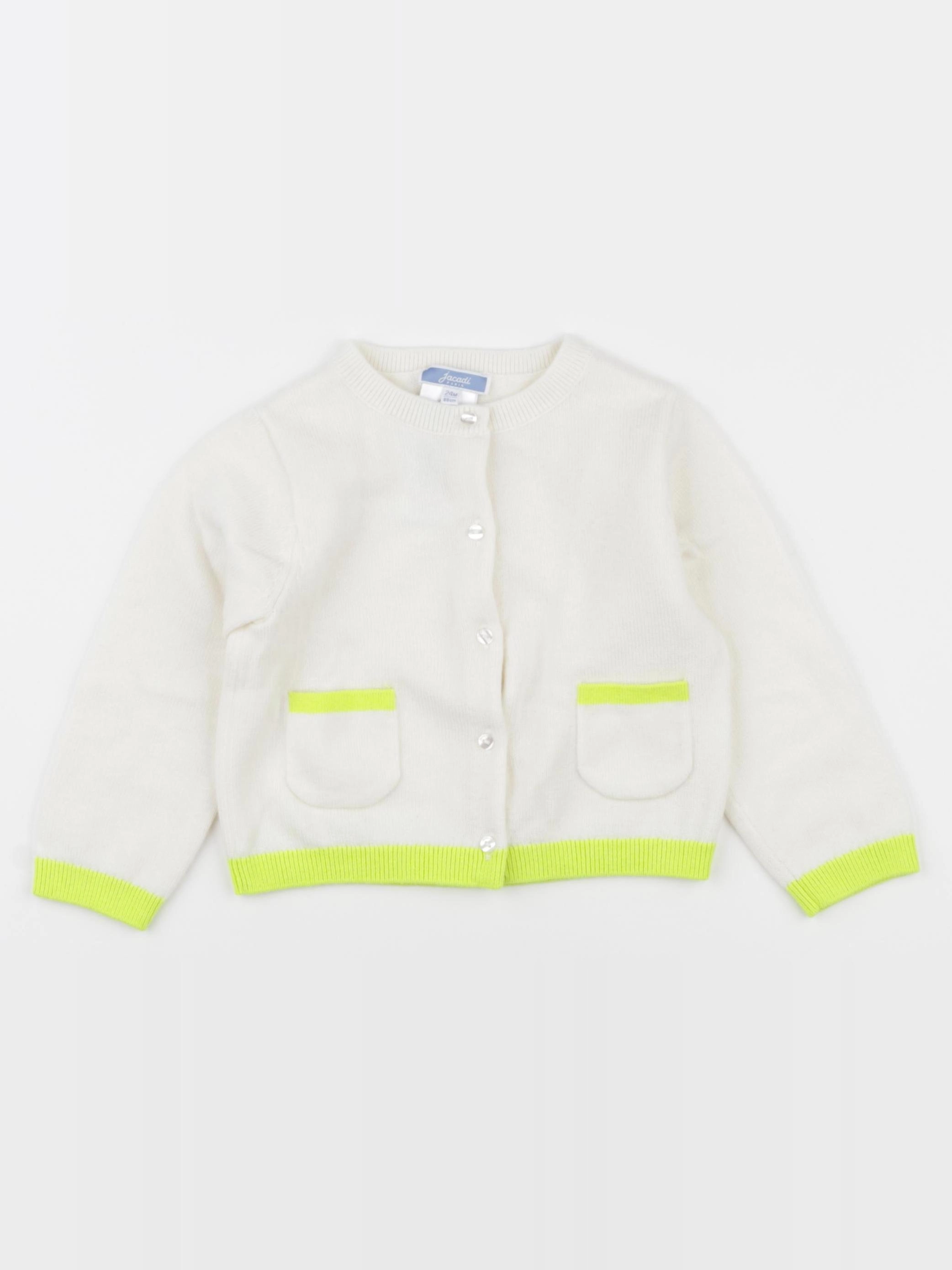 Jacadi - gilet beige - 24 mois