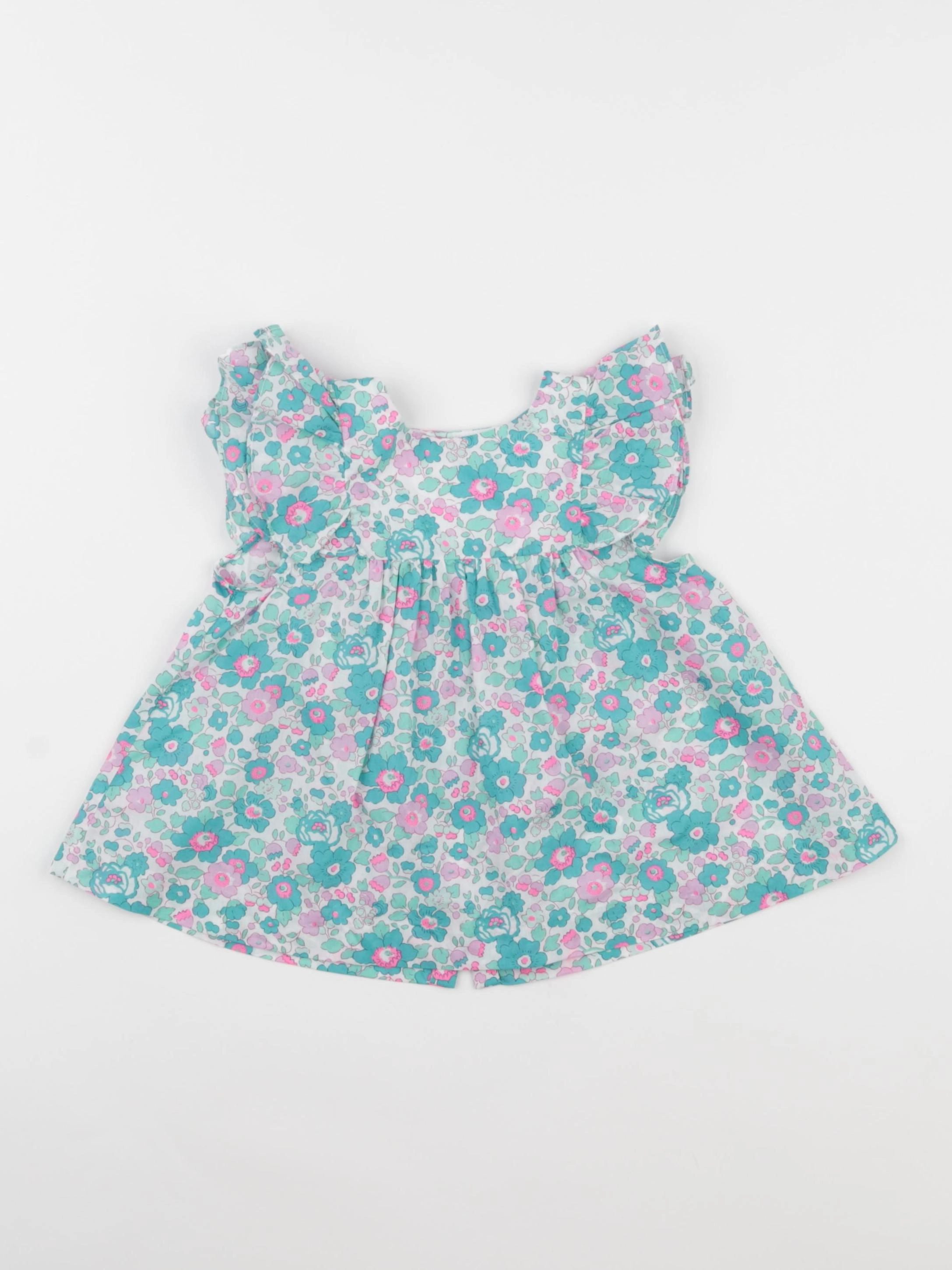 Jacadi - blouse liberty multicolore - 24 mois