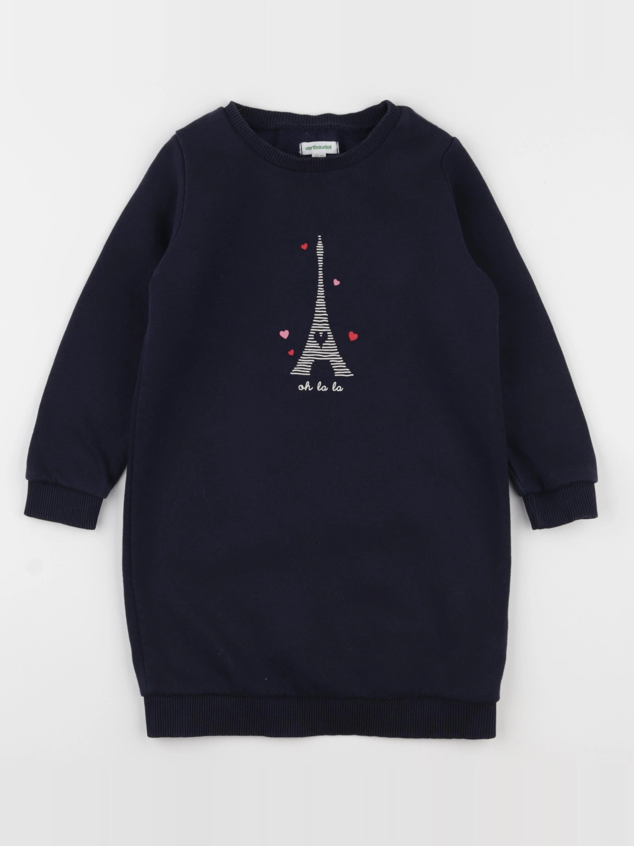 Vertbaudet - robe bleu - 4 ans