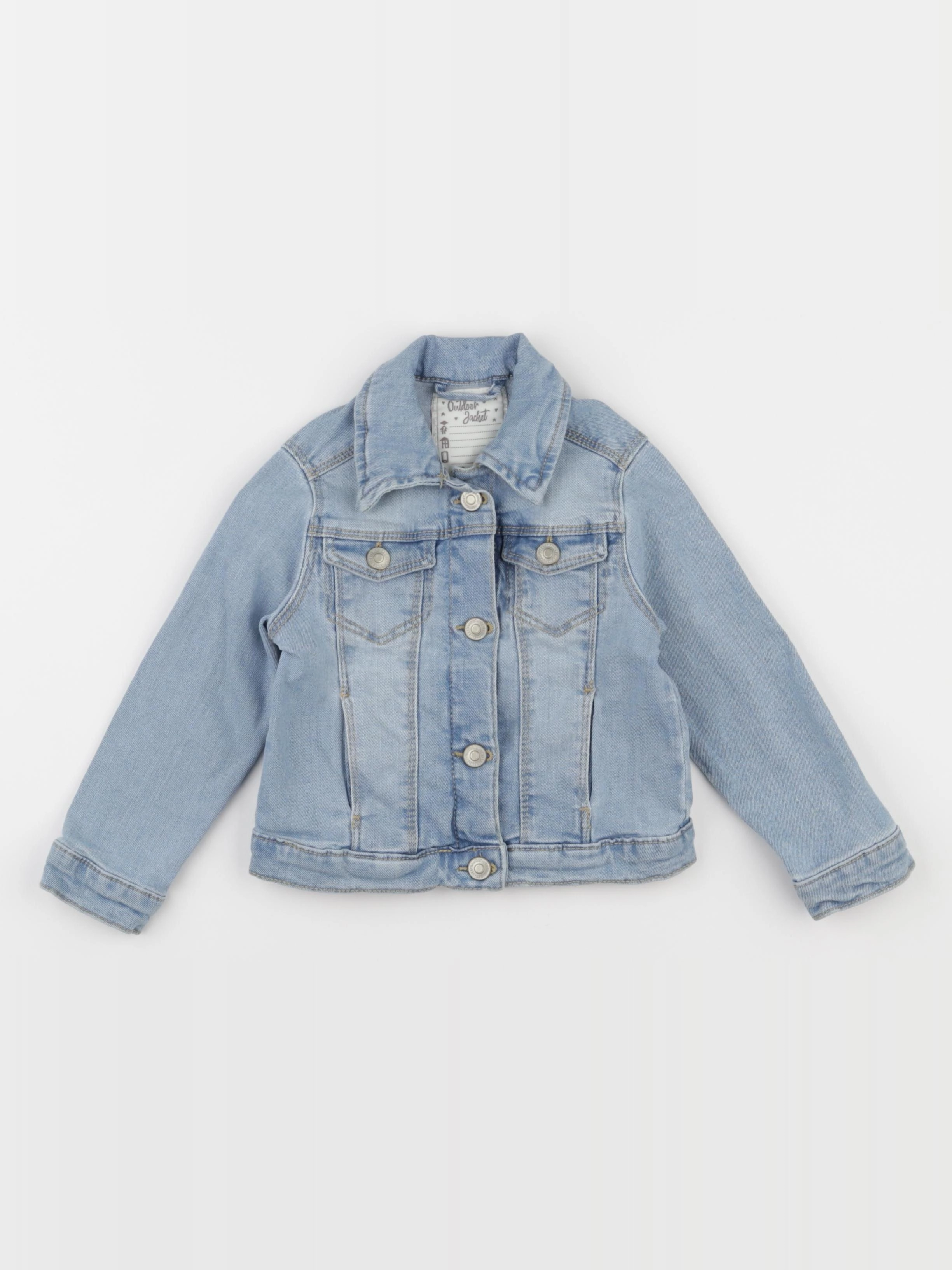 Vertbaudet - veste bleu - 3 ans