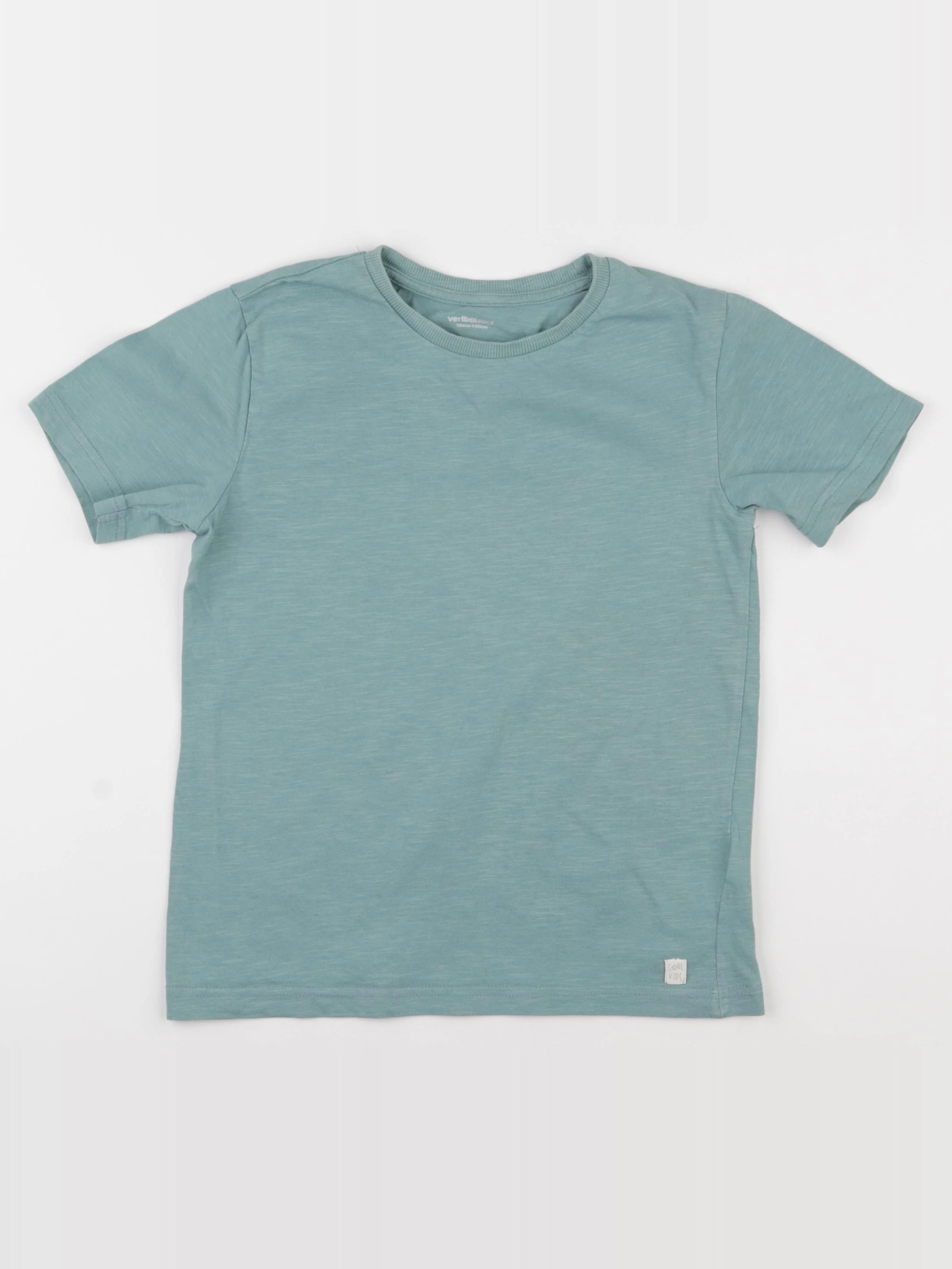 Vertbaudet - tee-shirt vert - 10 ans