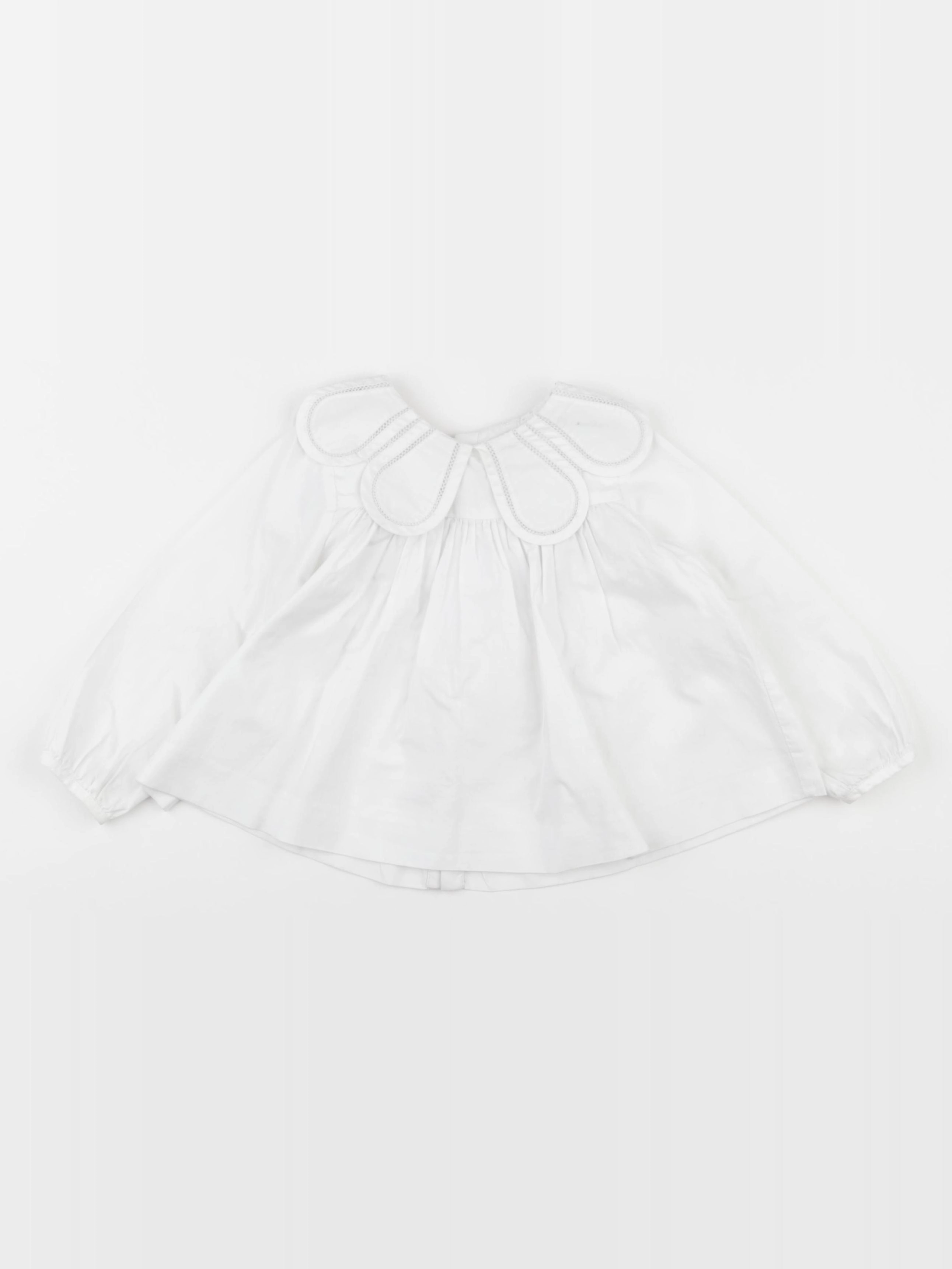 Jacadi - blouse blanc - 24 mois