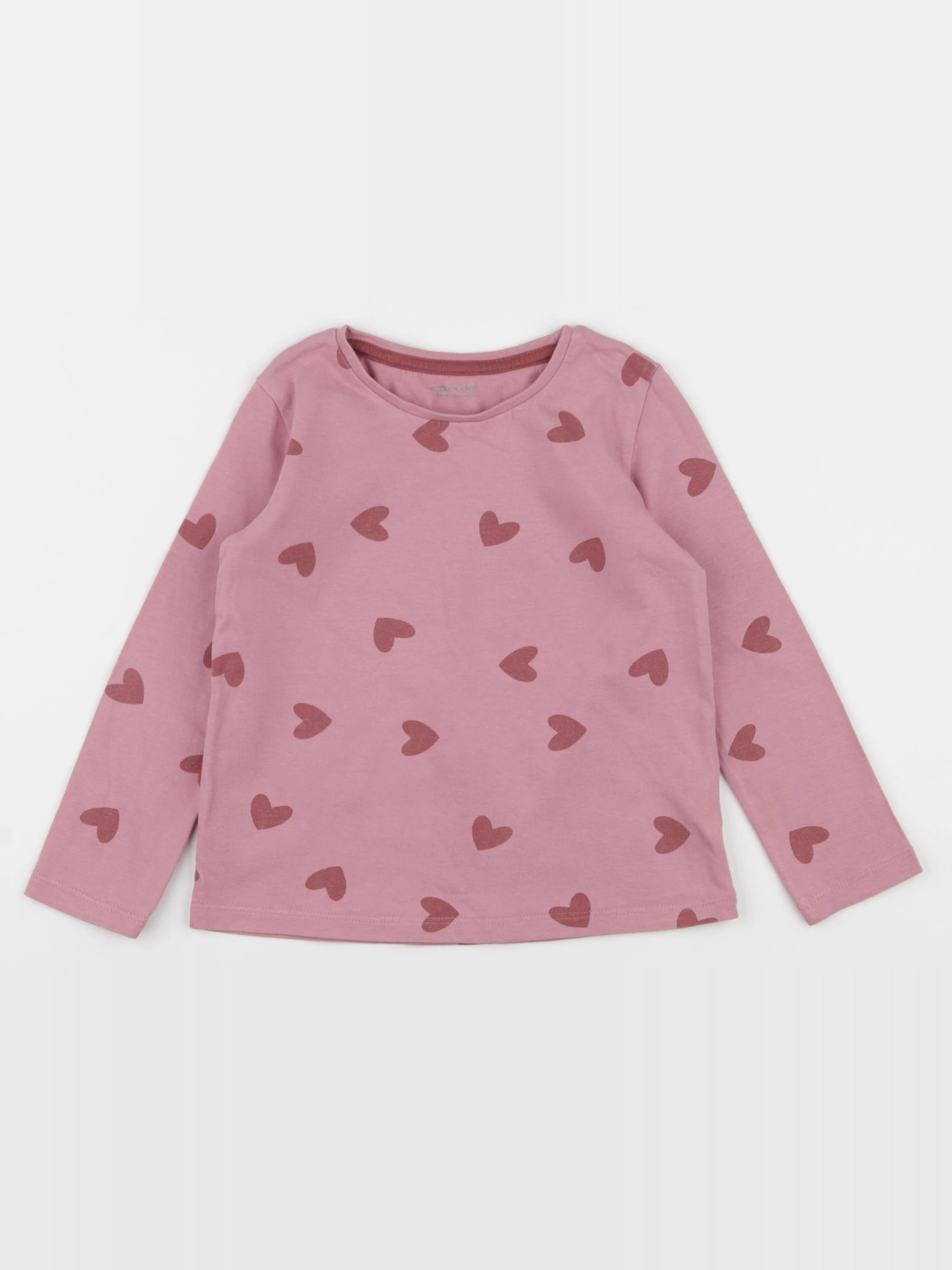 Vertbaudet - tee-shirt rose - 4 ans