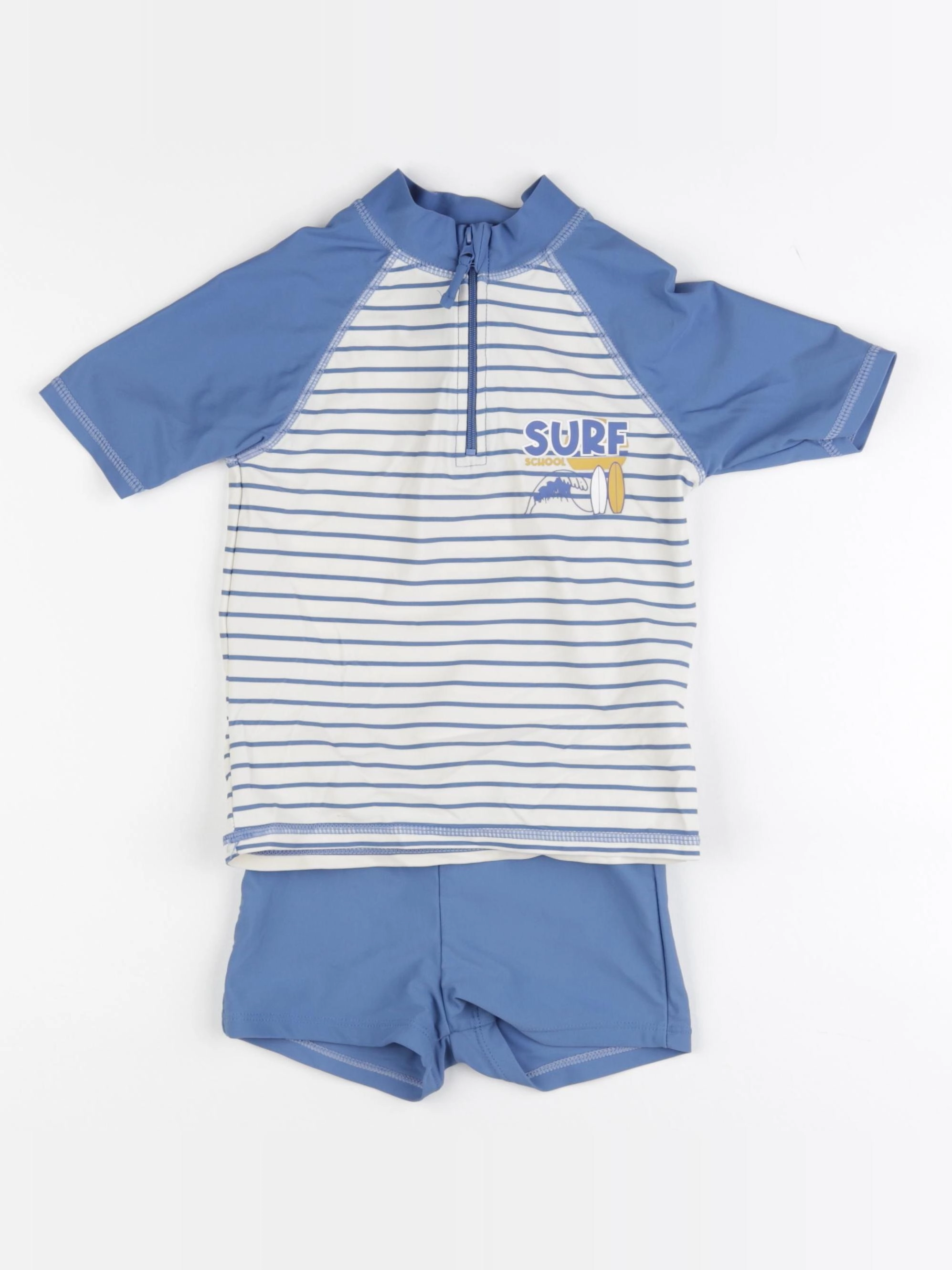 Vertbaudet - ensemble de bain bleu - 5 ans
