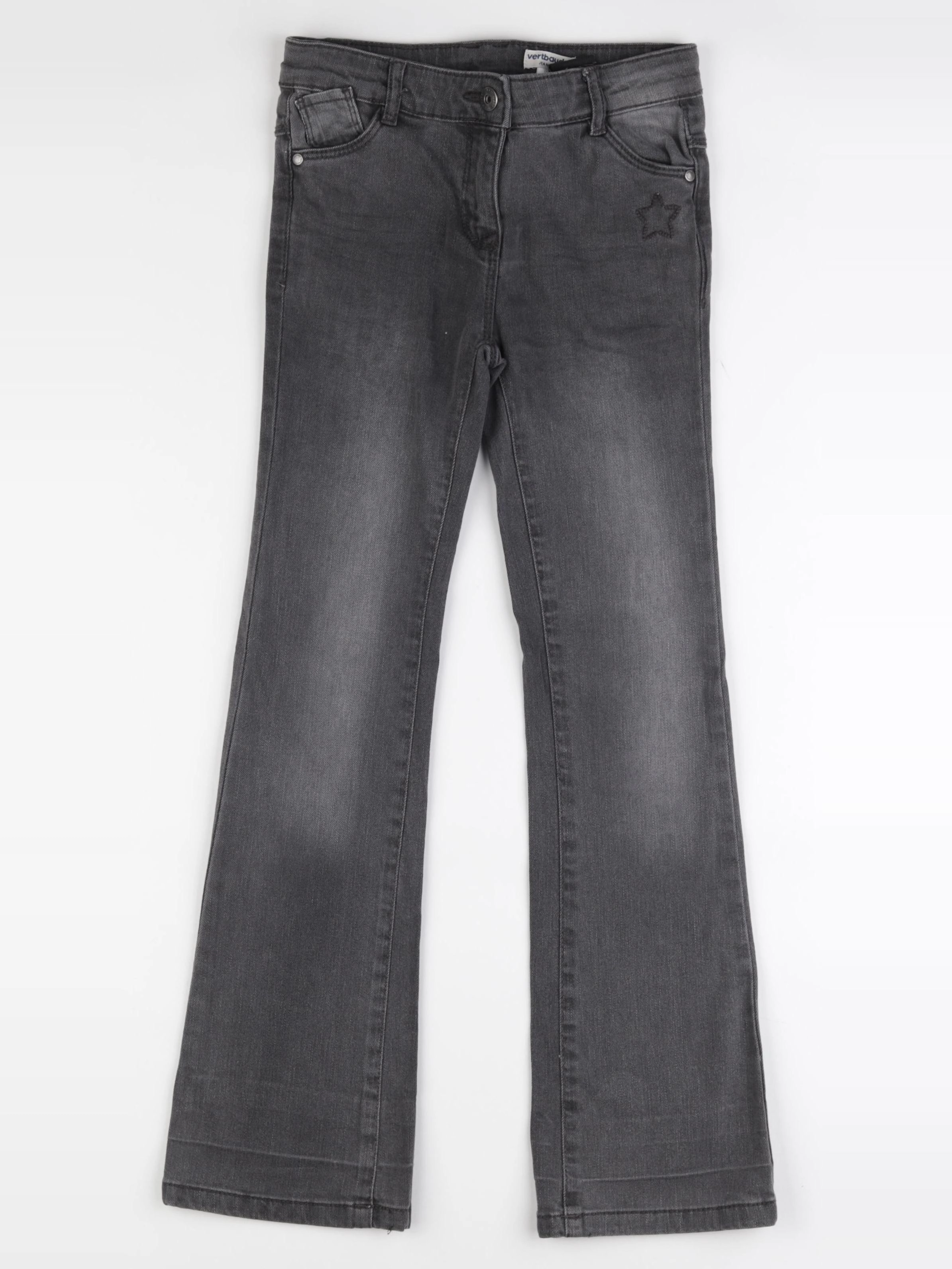 Vertbaudet - jean noir - 9 ans