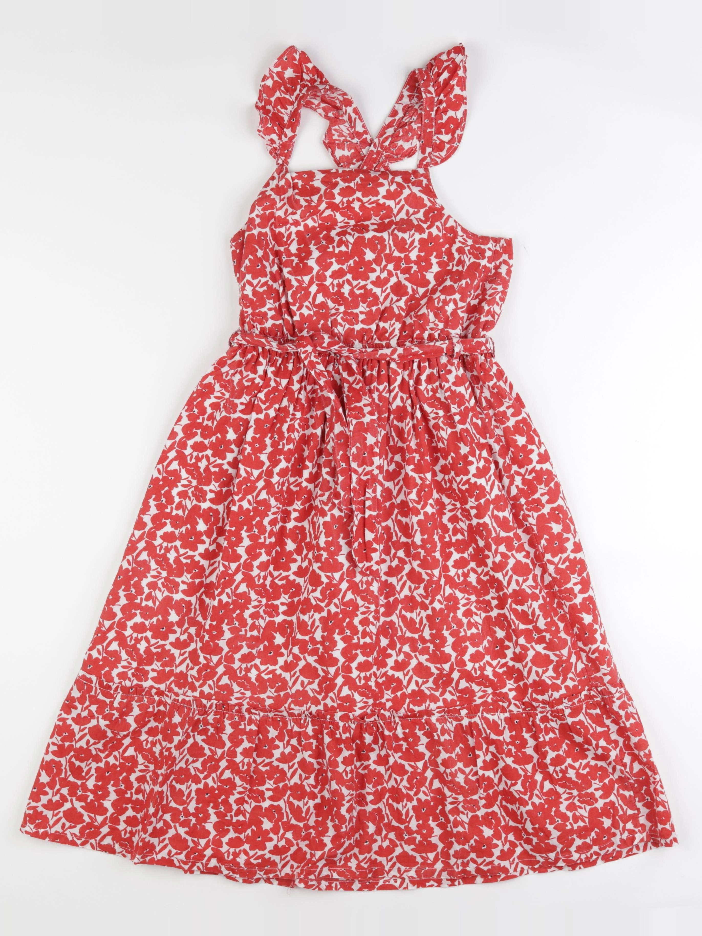 Vertbaudet - robe rouge - 9 ans