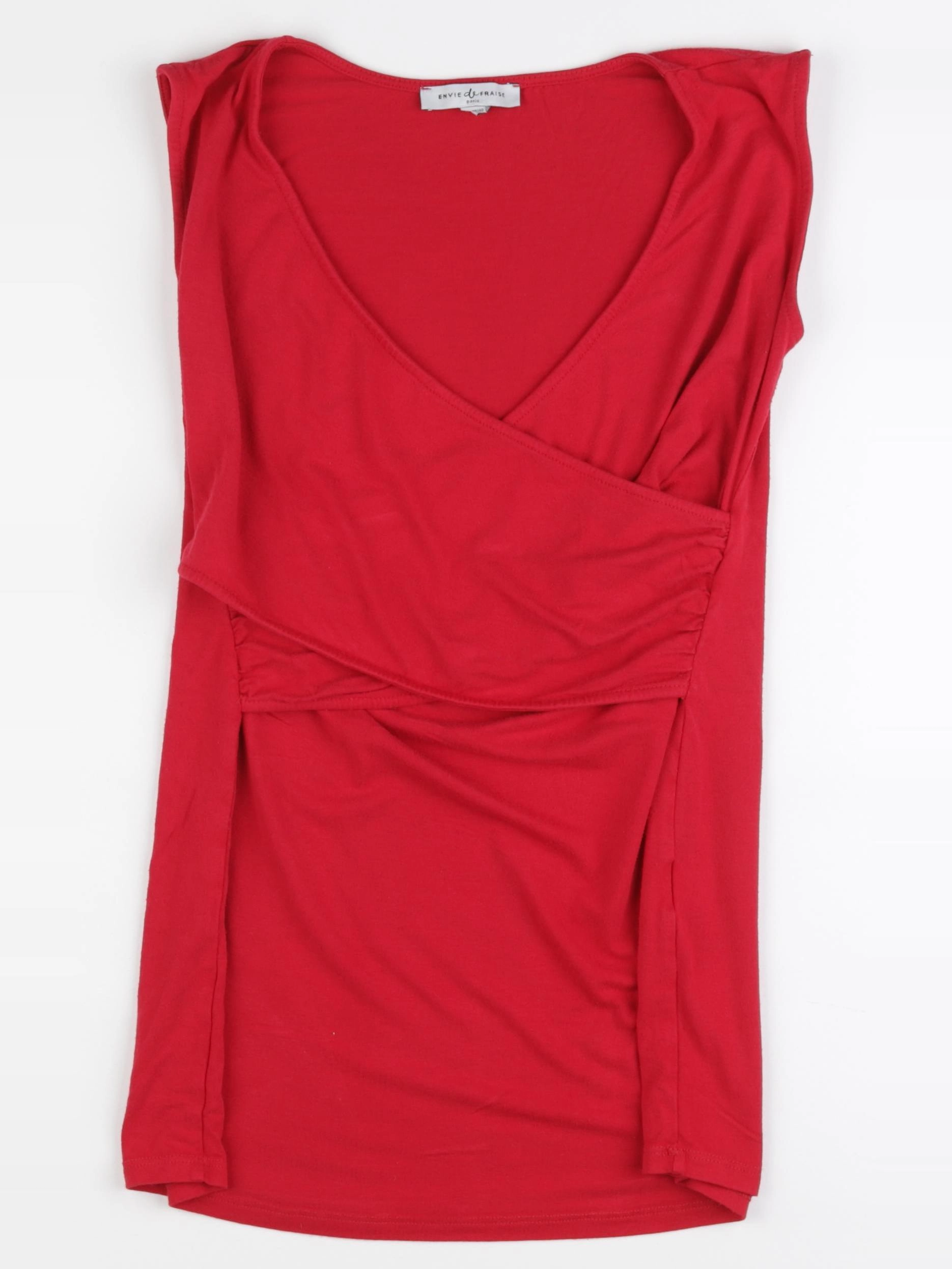 Envie de fraise - débardeur grossesse, allaitement rouge - 38 à 40