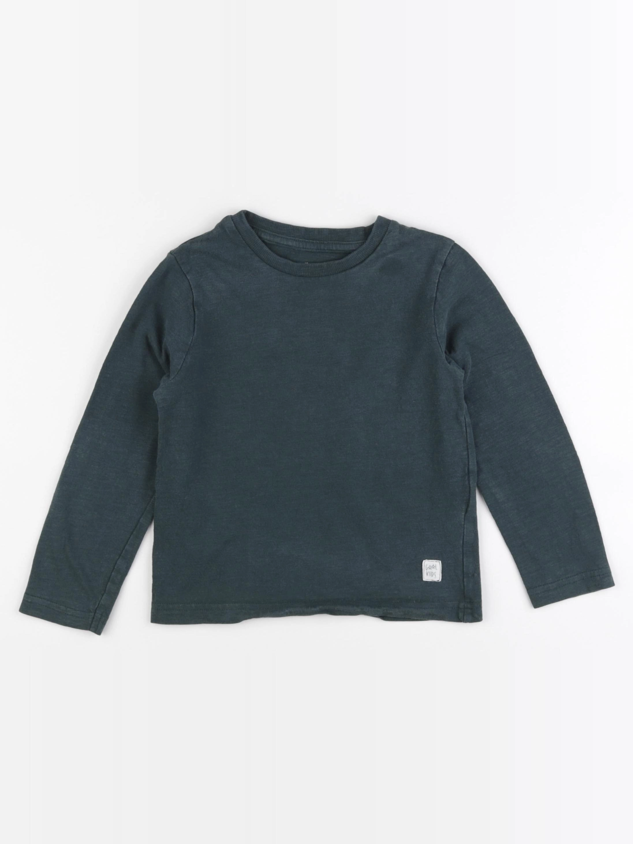 Vertbaudet - tee-shirt vert - 5 ans