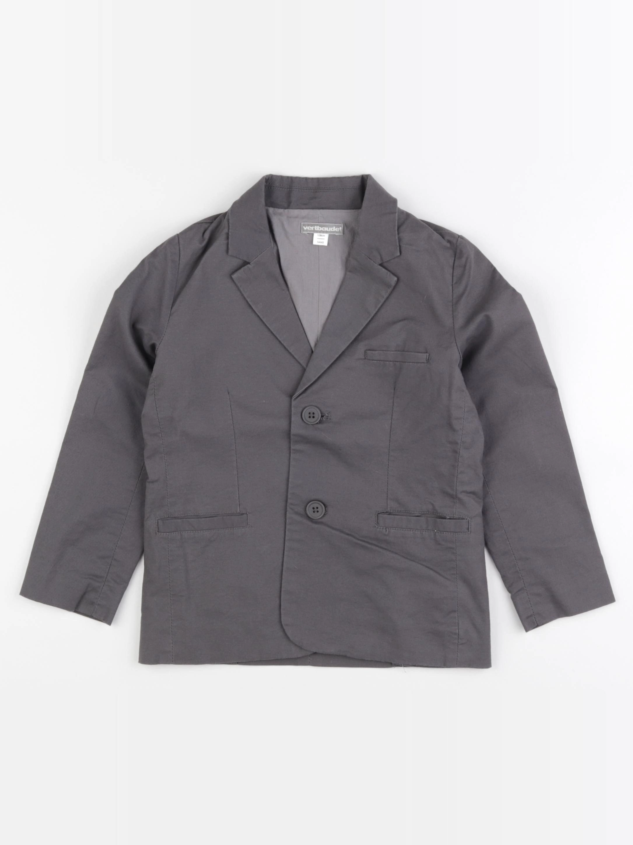 Vertbaudet - veste gris - 5 ans