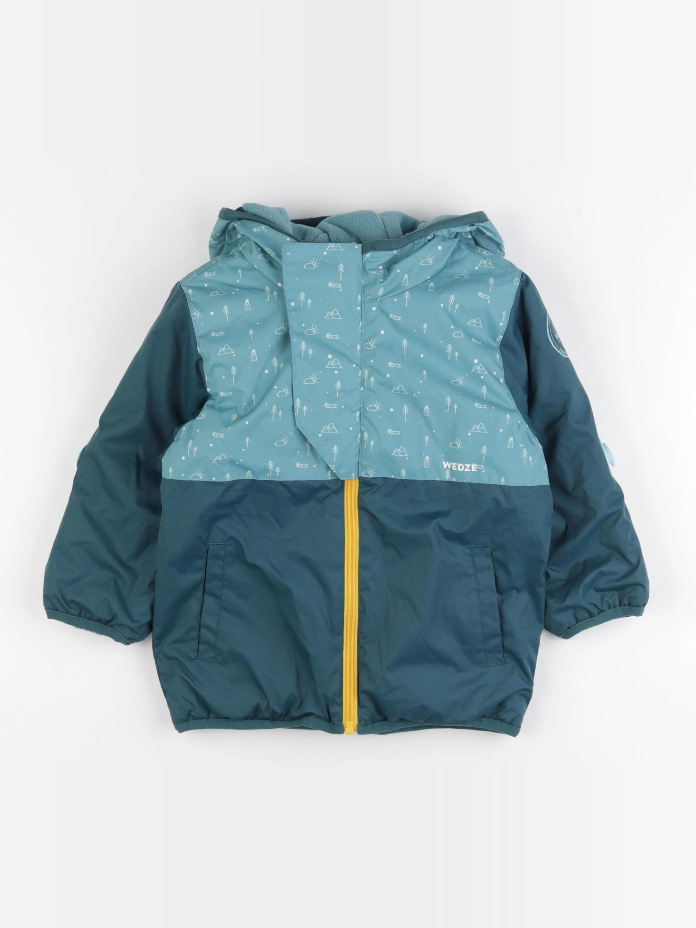 Decathlon ski - manteau de ski vert - 2/3 ans