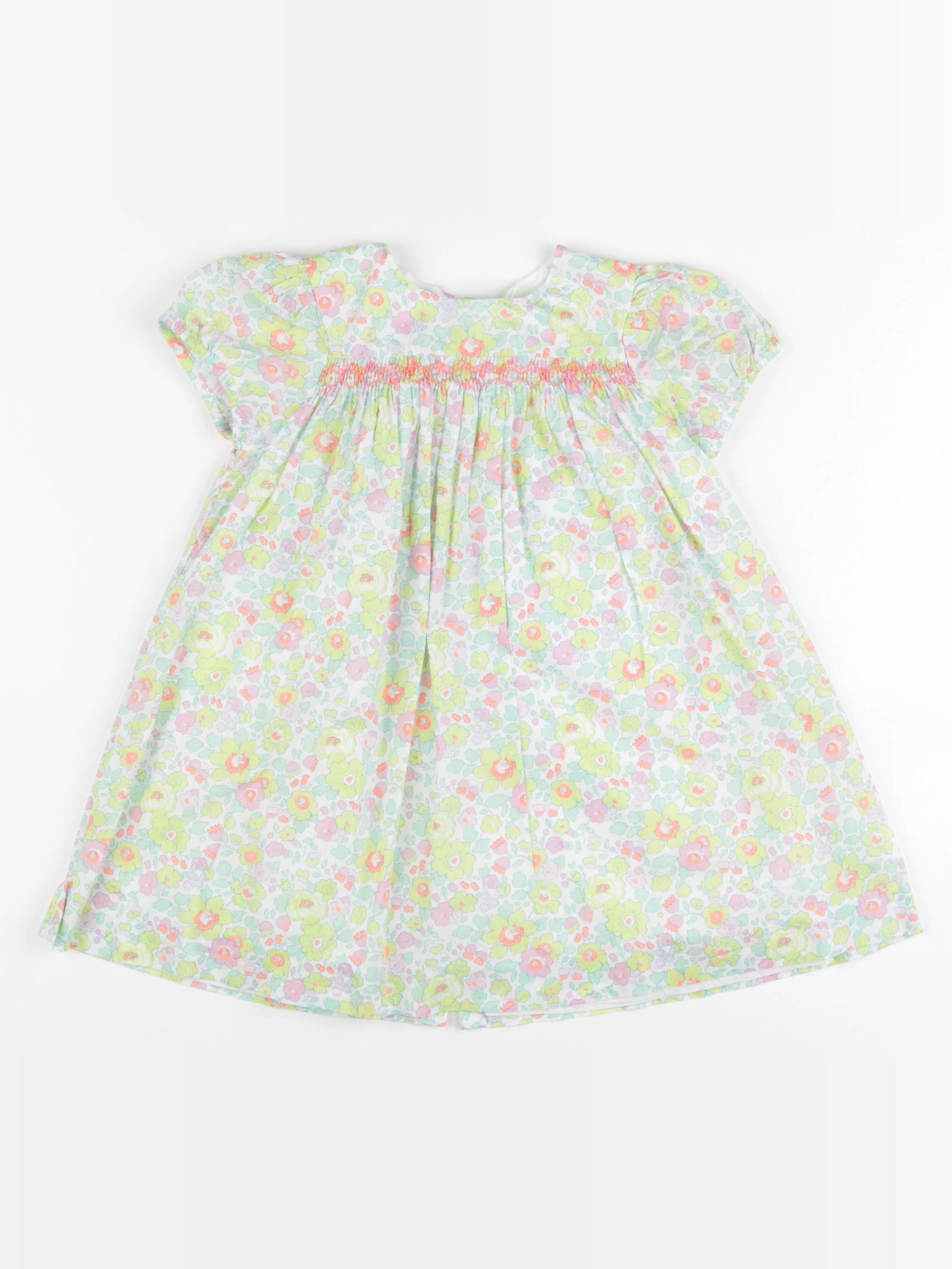 Jacadi - robe liberty multicolore - 36 mois