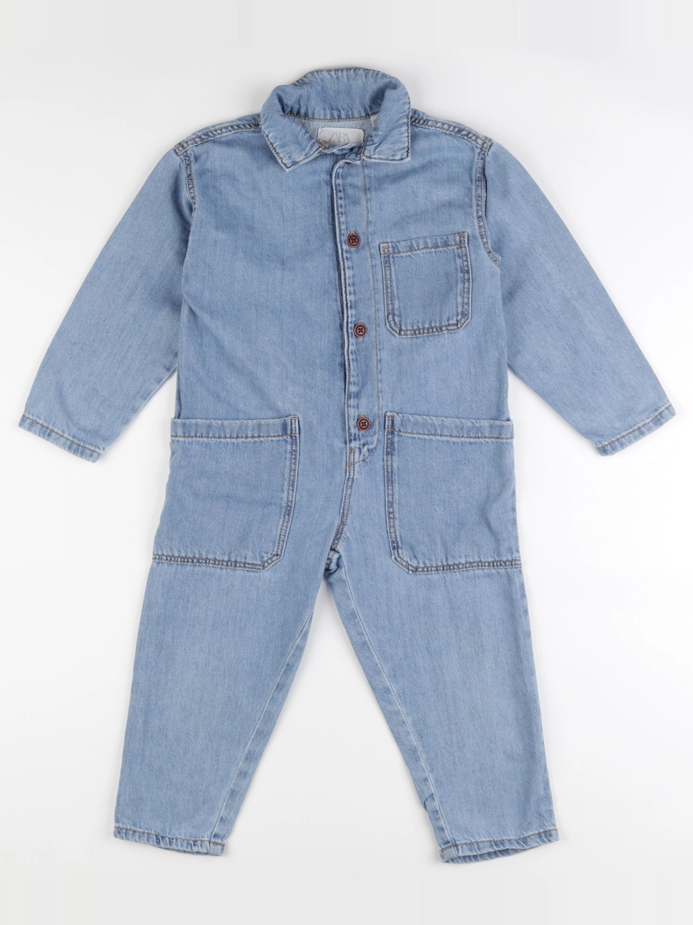 Zara - combinaison bleu - 4/5 ans