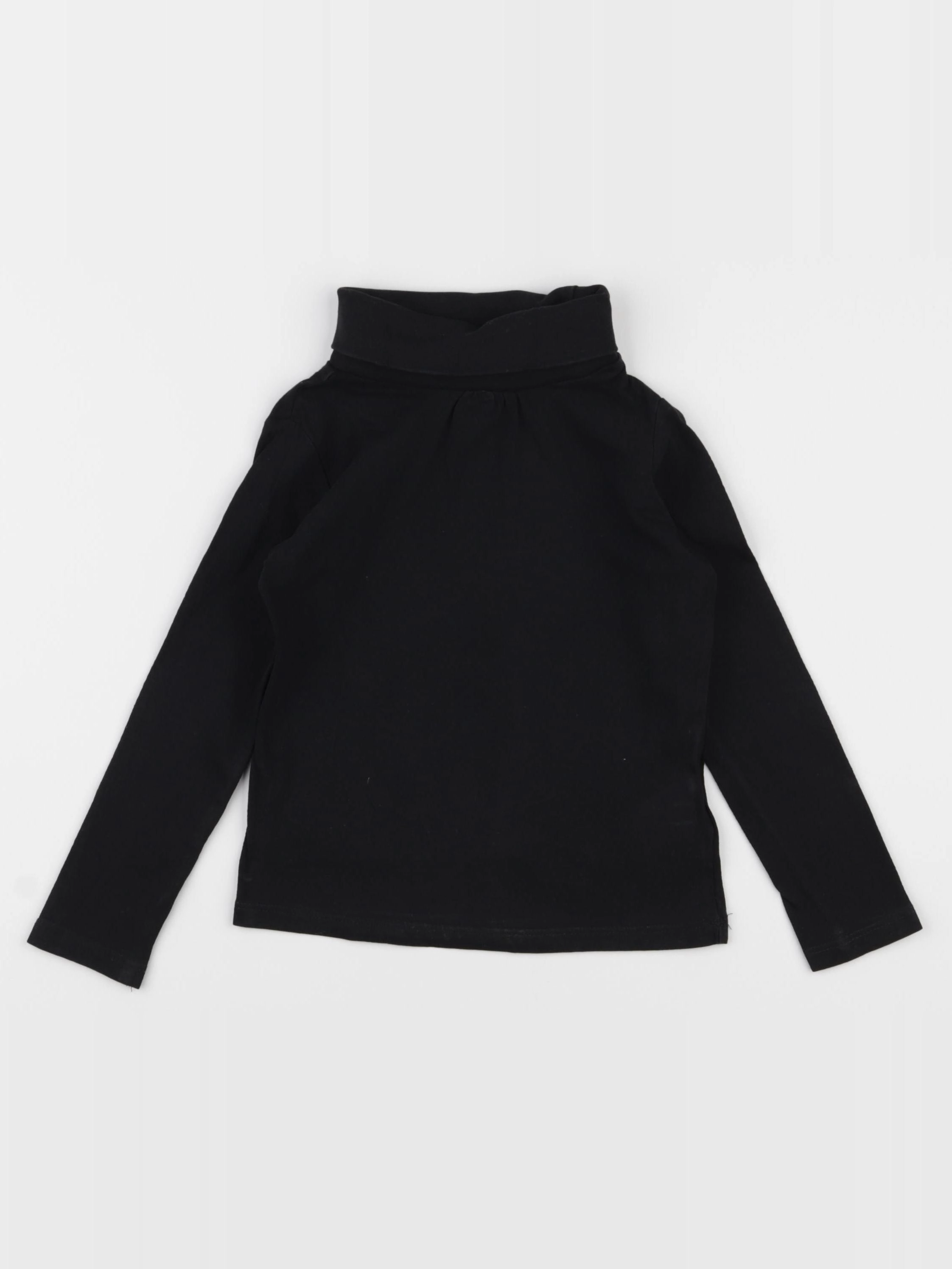 Vertbaudet - sous-pull noir - 4 ans