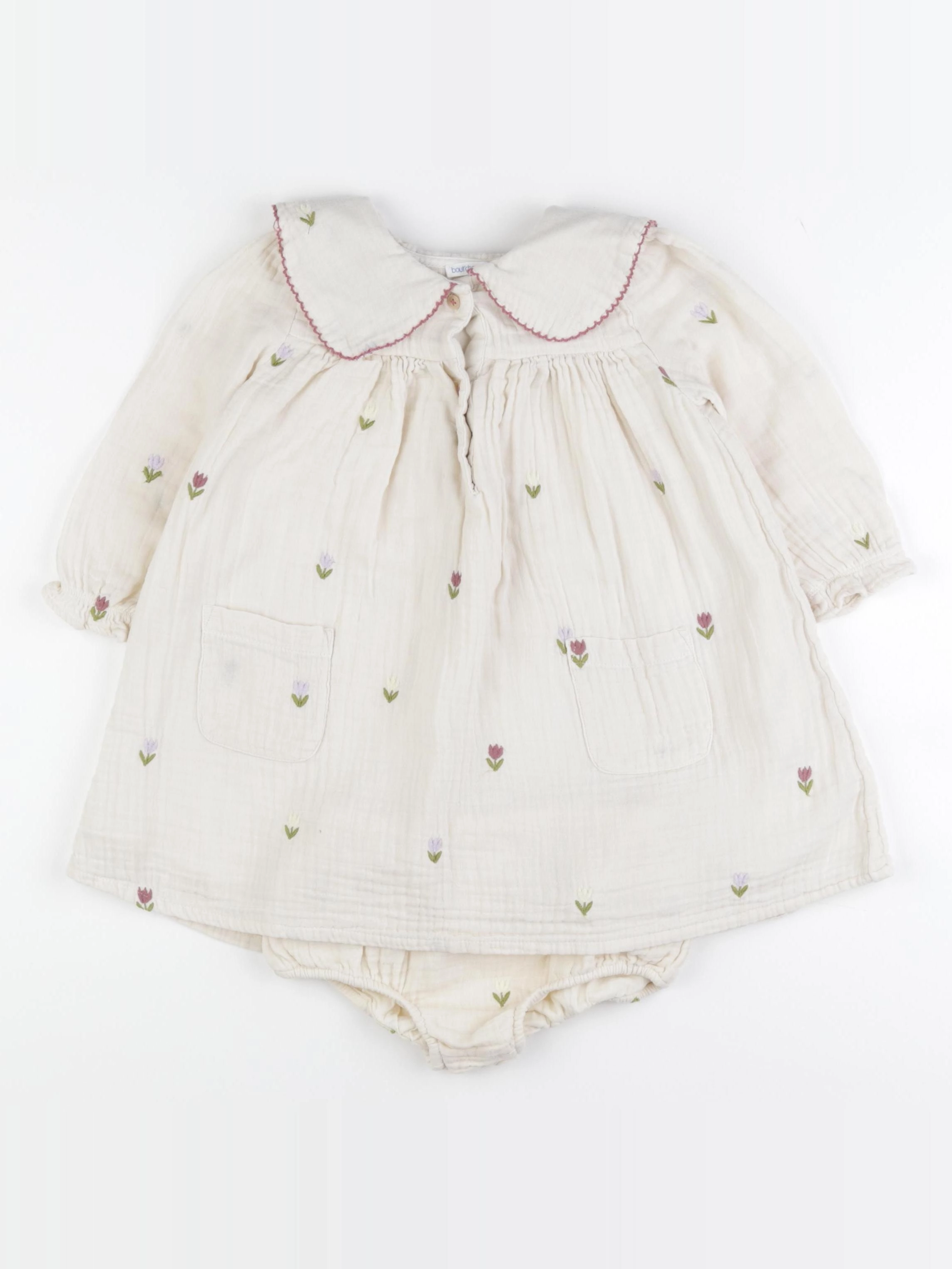 Boutchou - robe beige - 24 mois