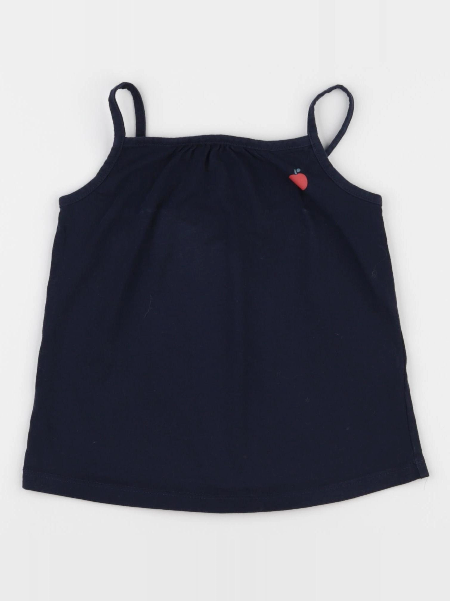 Vertbaudet - maillot de corps bleu - 4 ans