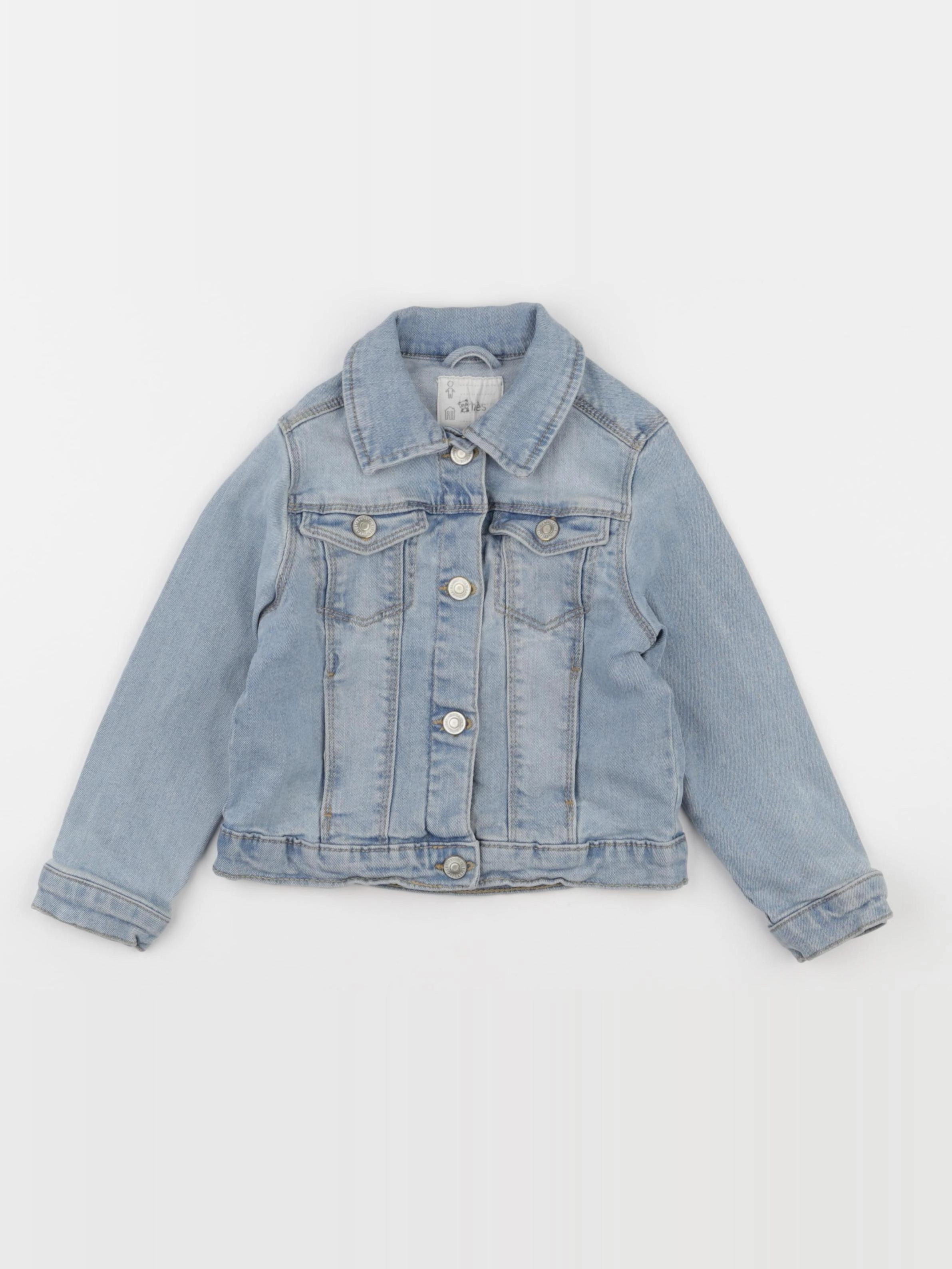 Vertbaudet - veste bleu - 4 ans