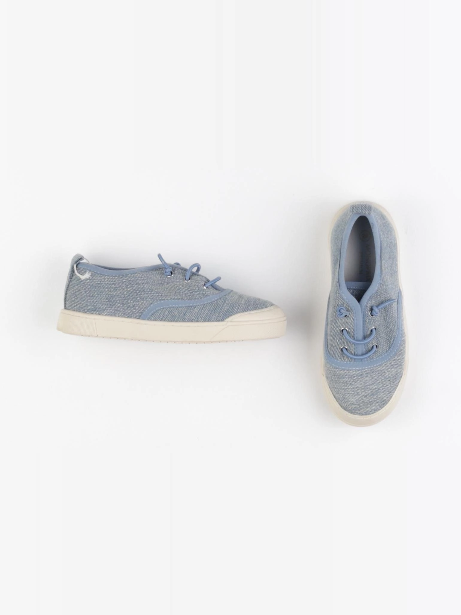 Monoprix - tennis élastiqué bleu - pointure 29