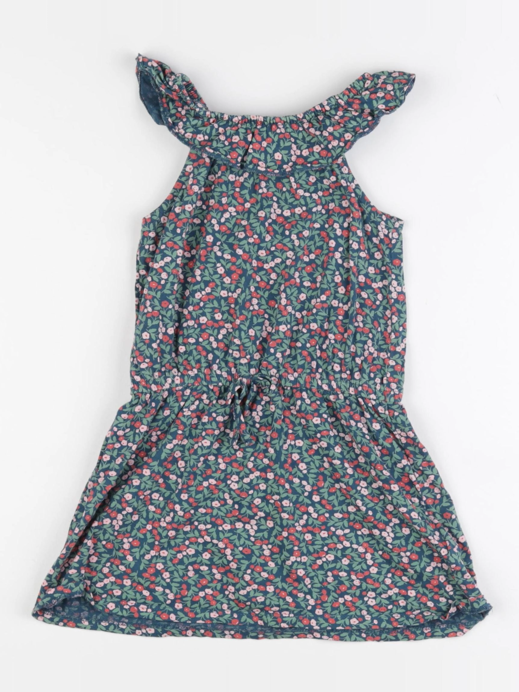 Vertbaudet - robe vert - 4 ans