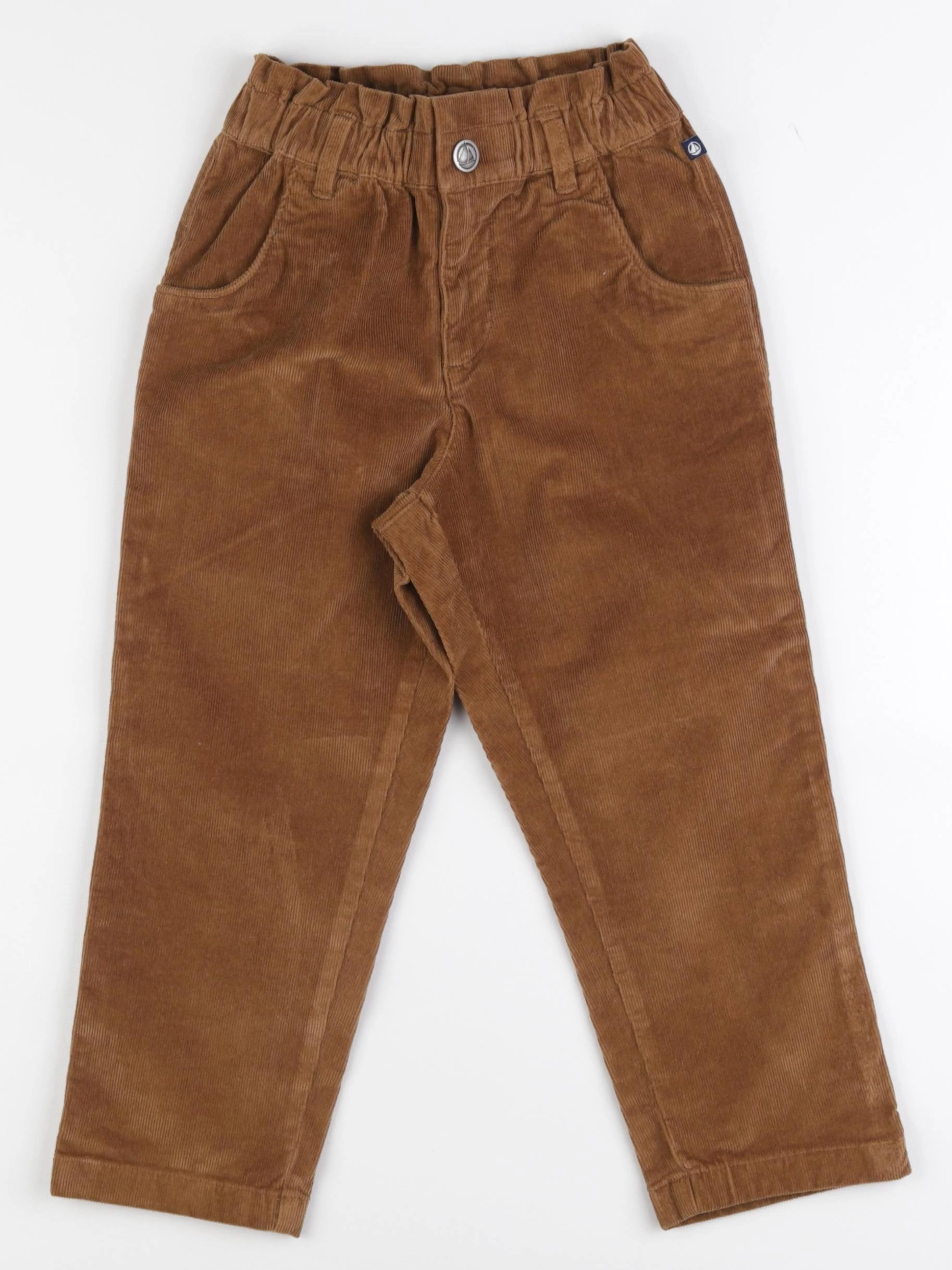 Petit Bateau - pantalon marron - 6 ans