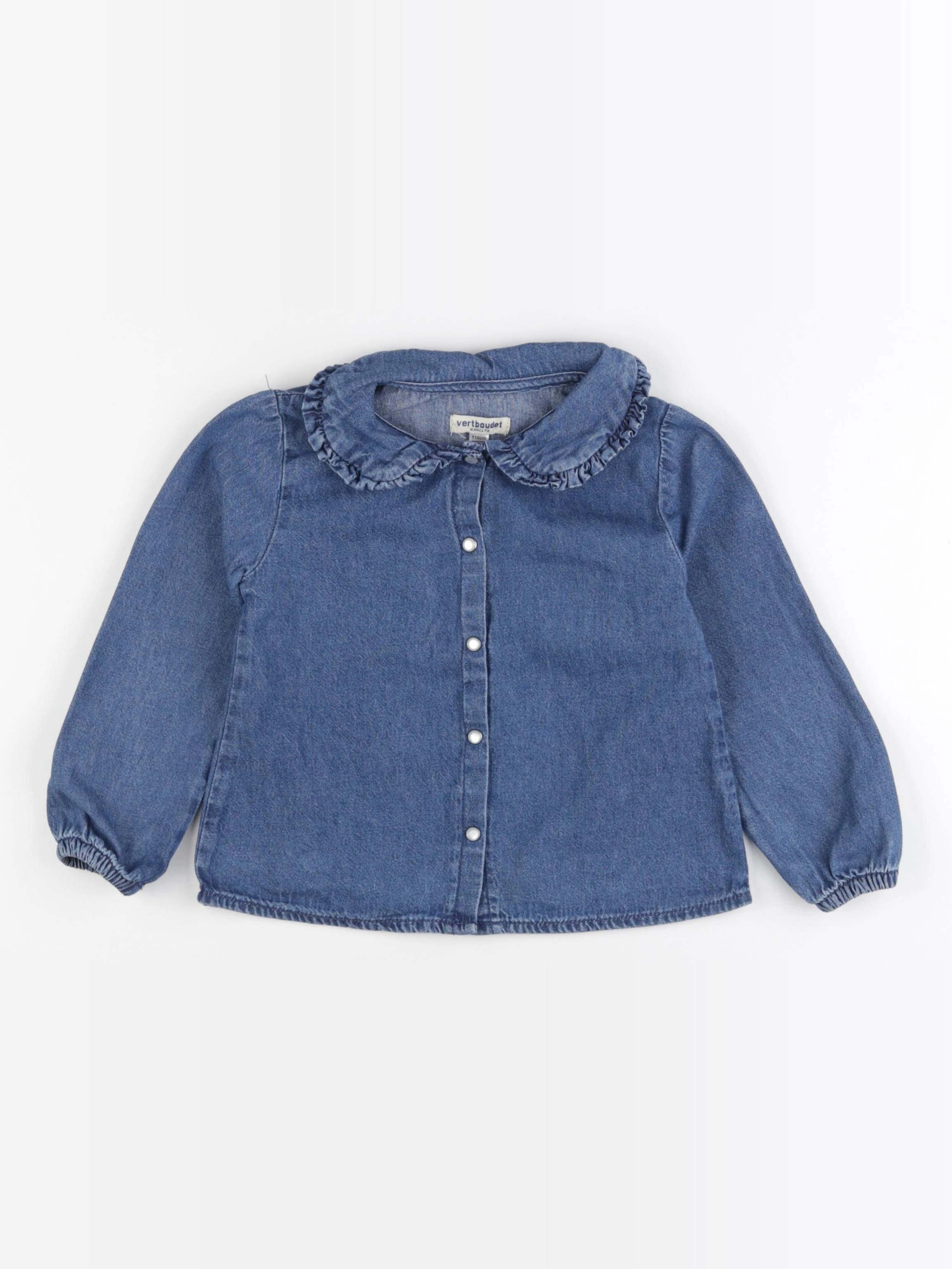 Vertbaudet - blouse bleu - 5 ans