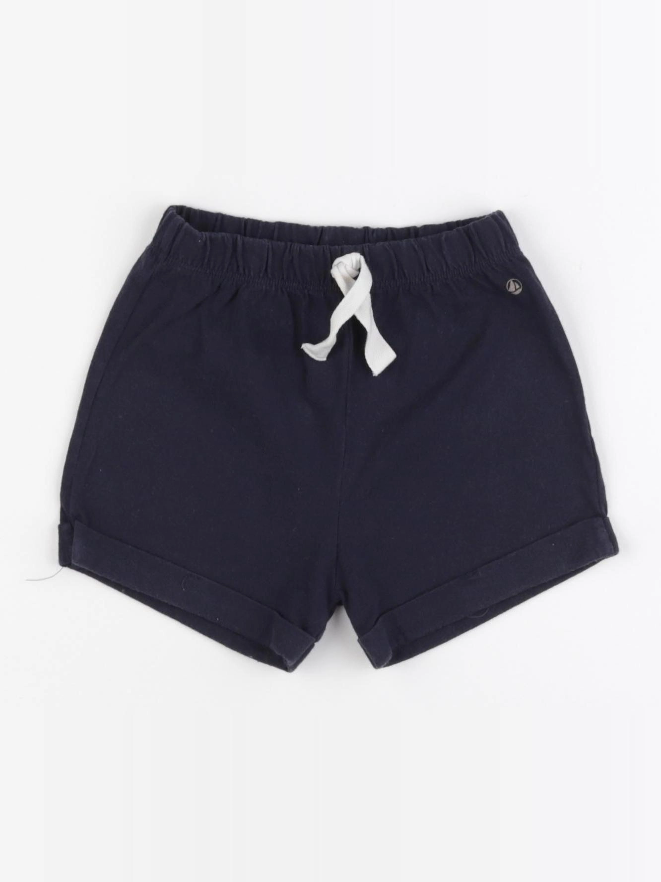 Petit Bateau - short bleu - 36 mois